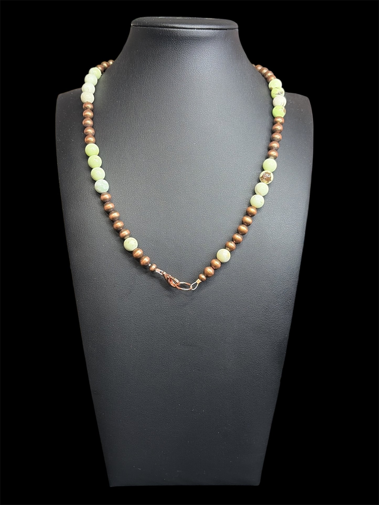 Palomino & Copper Pearl Necklace