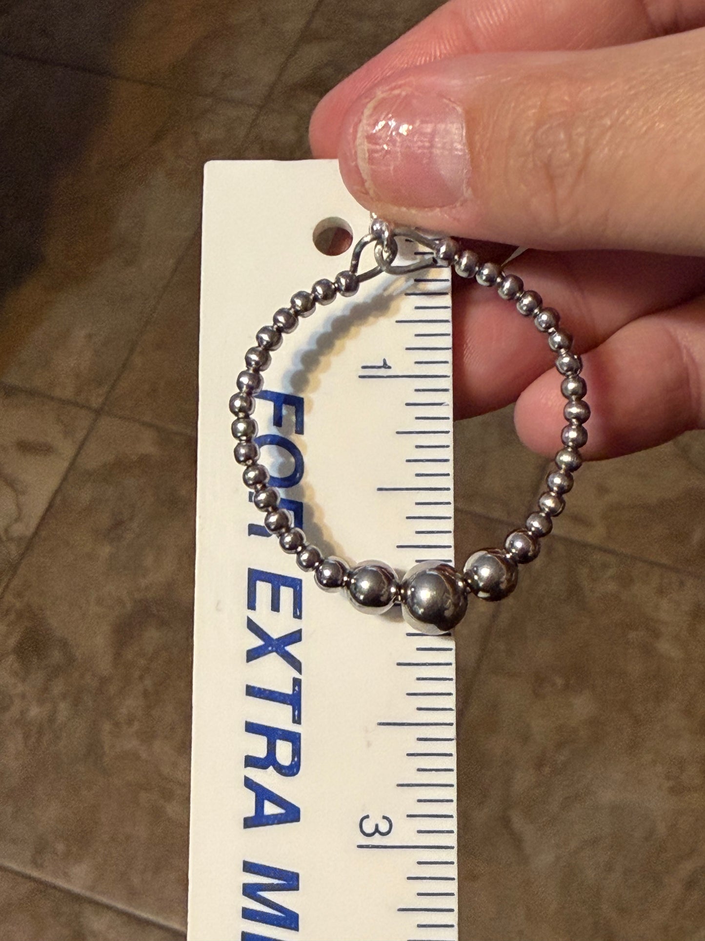 Graduated Desert Steel 2” Hoop Earrings