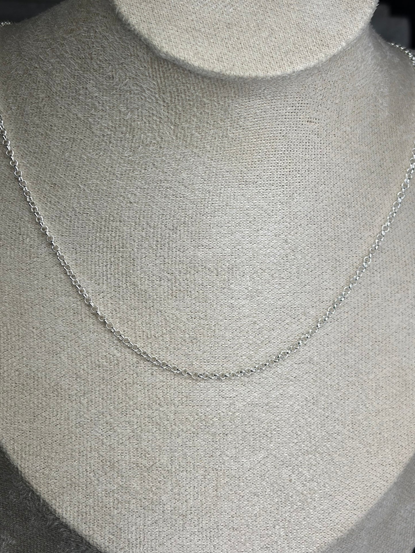 2mm Rolo Chain - 925 ITALY