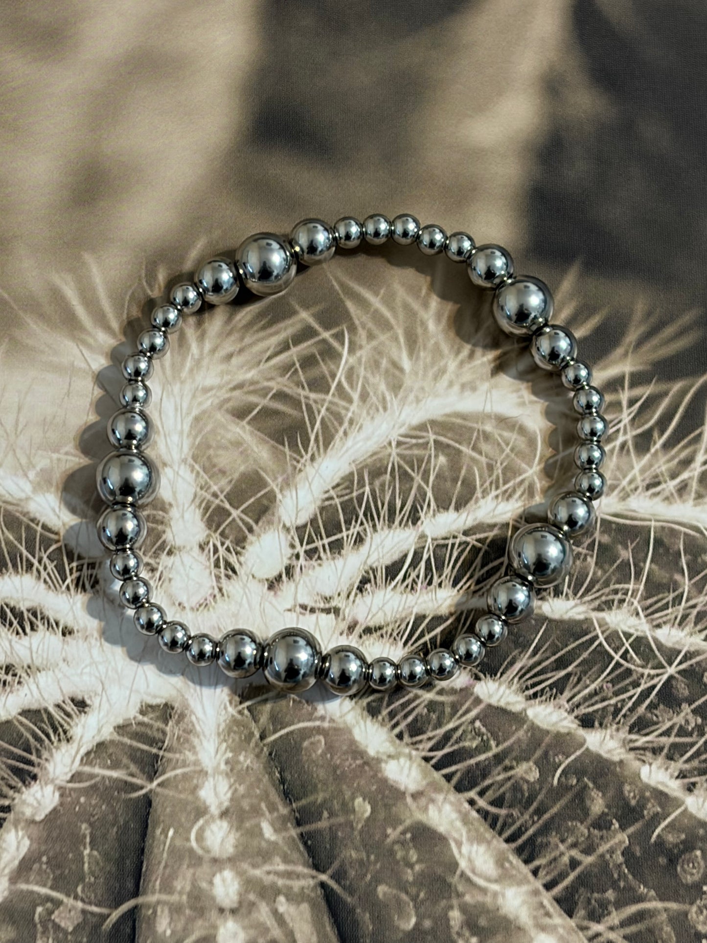 Desert Steel Stretch Bracelets