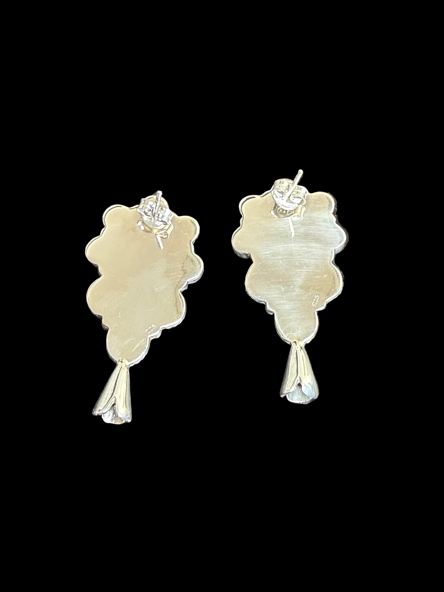 Kingman Turquoise Cluster Earrings