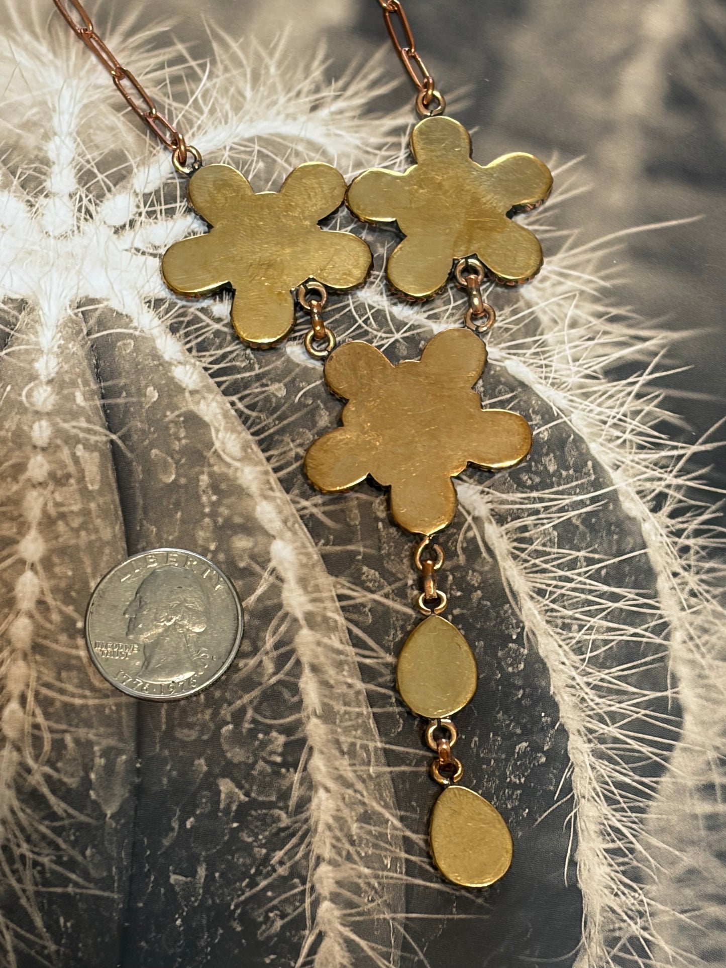 COPPER - Wild Horse Jasper Statement Necklace