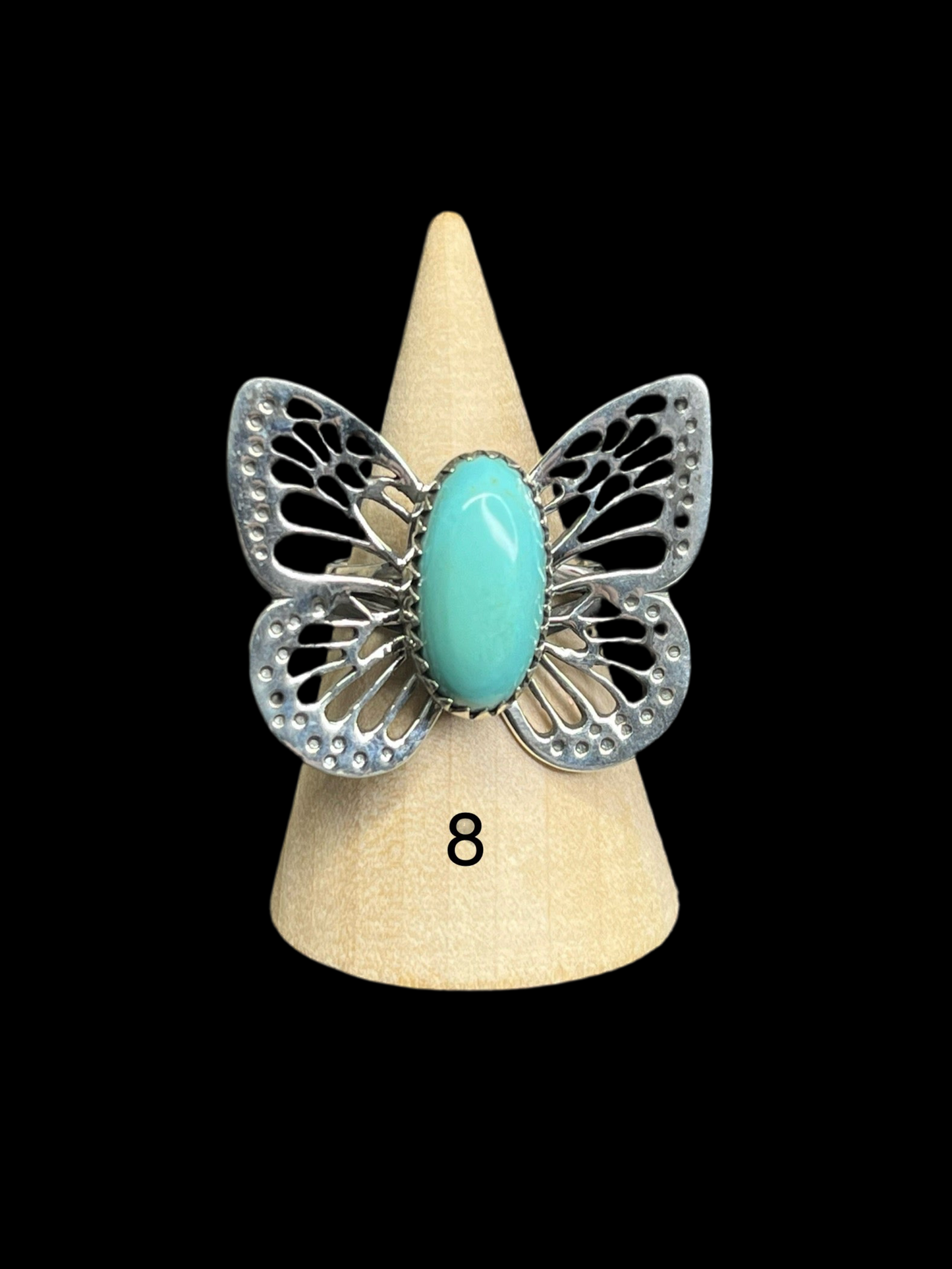 Handcrafted Butterfly Rings