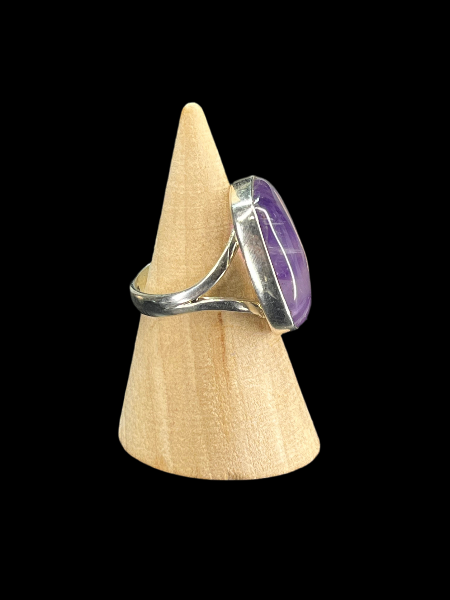 Super Seven Amethyst Ring - size 7