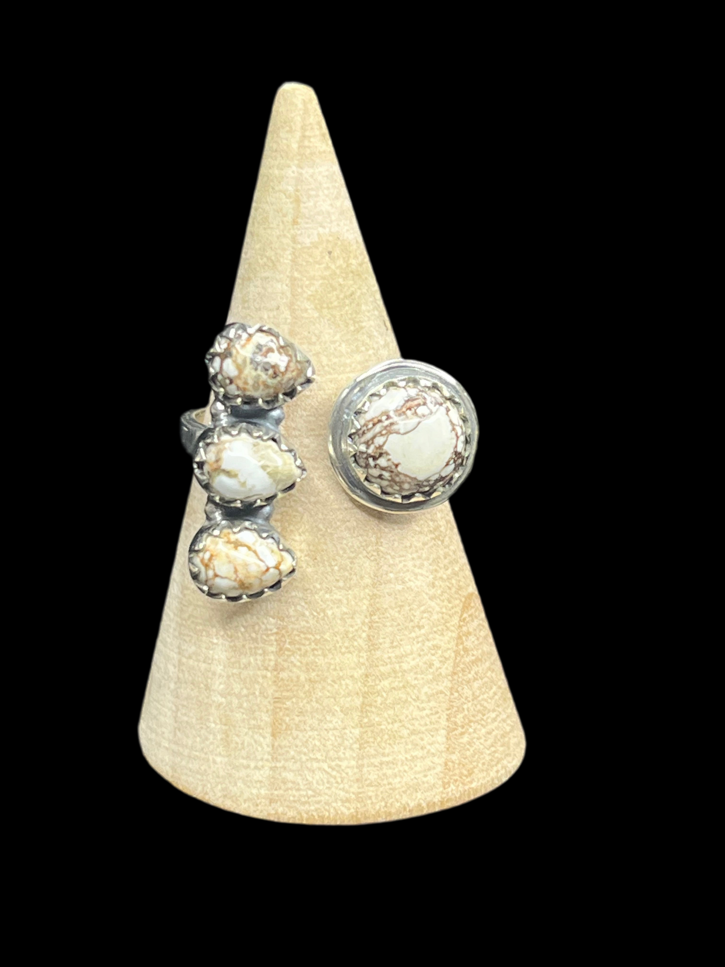 Bypass Sterling Silver Rings