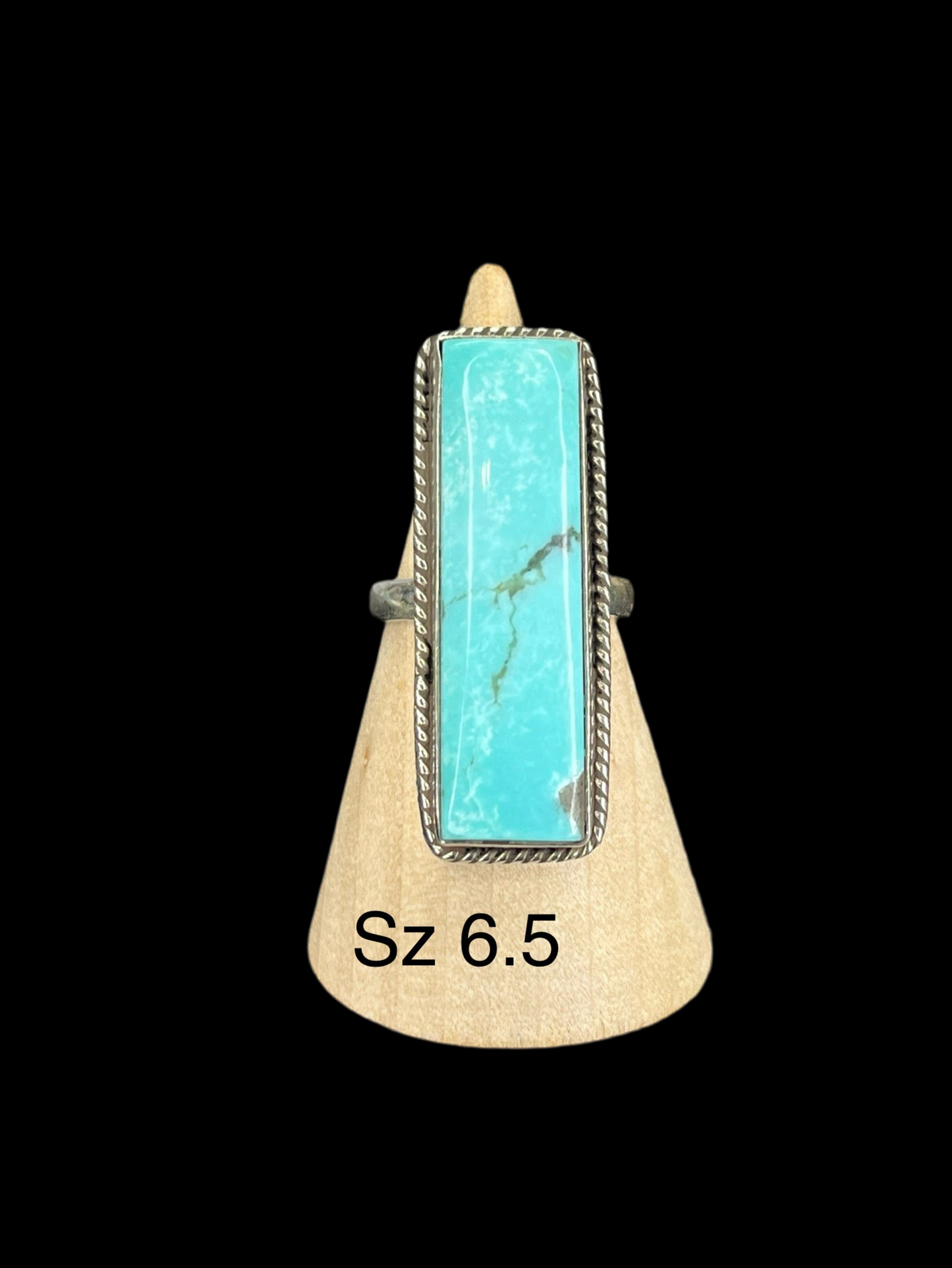 Arizona Turquoise Bar Rings - sizes 5-12