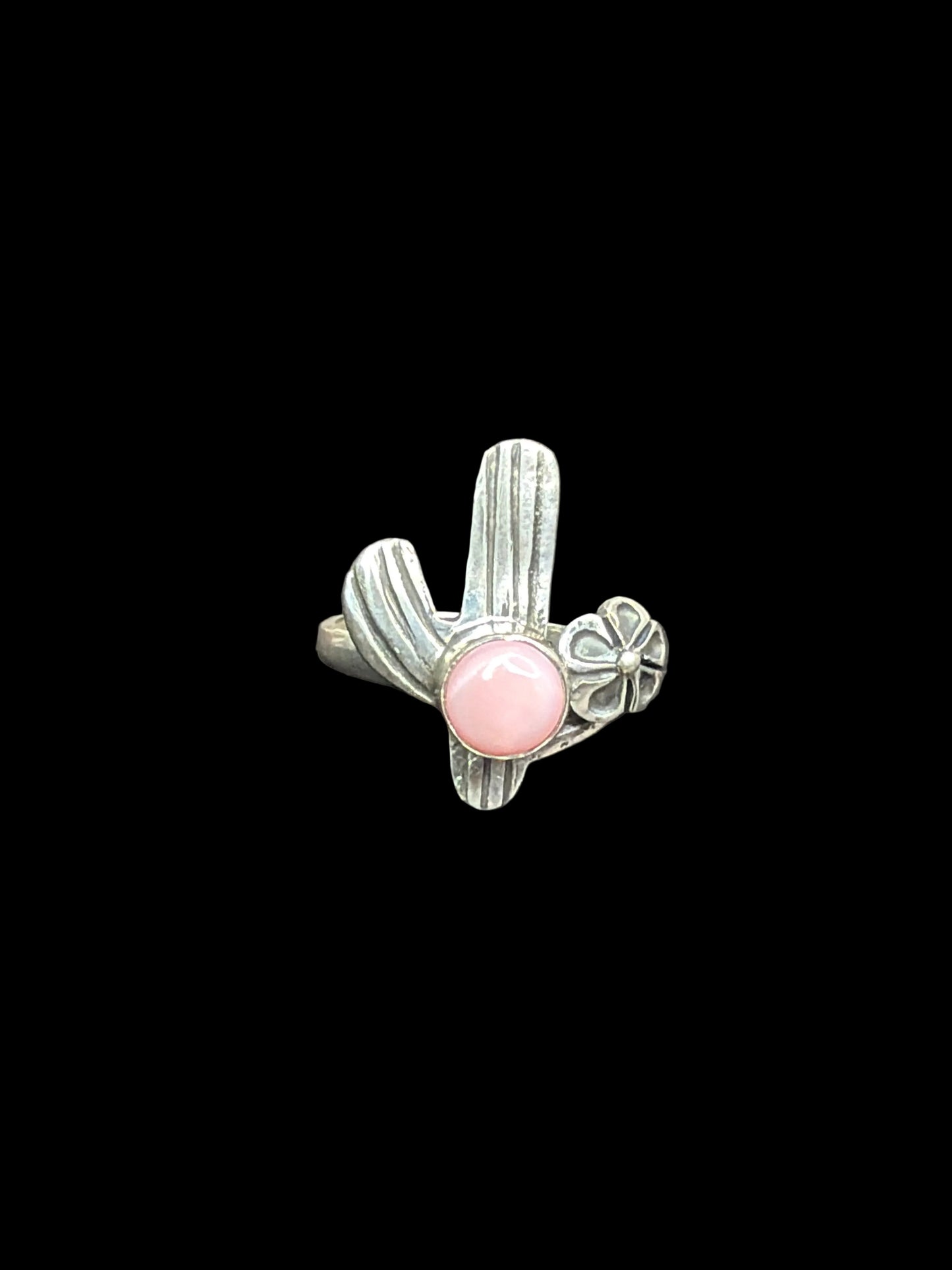 Handcrafted Dainty Saguaro Cactus Rings