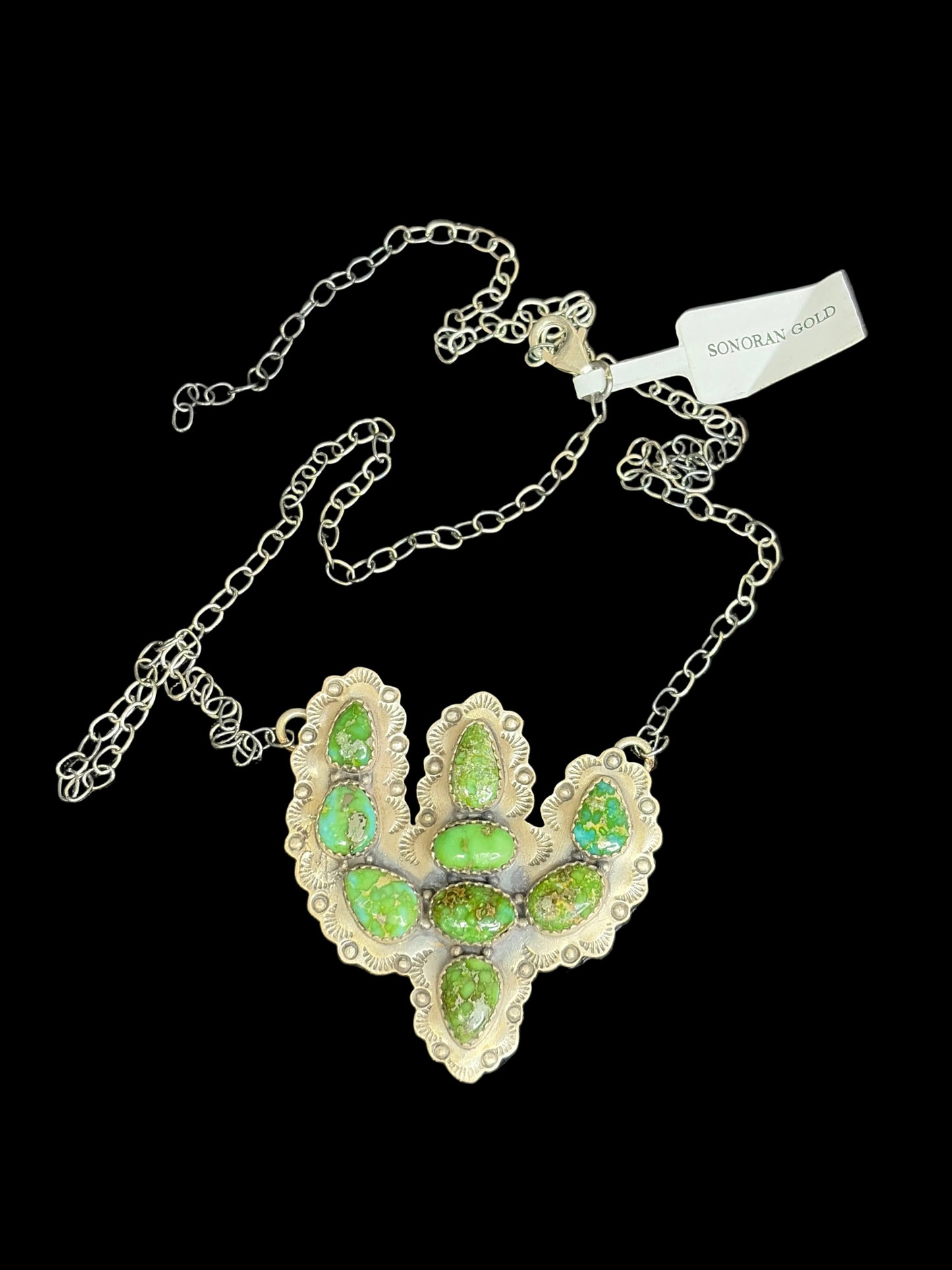 Sonoran Gold Cactus Necklace