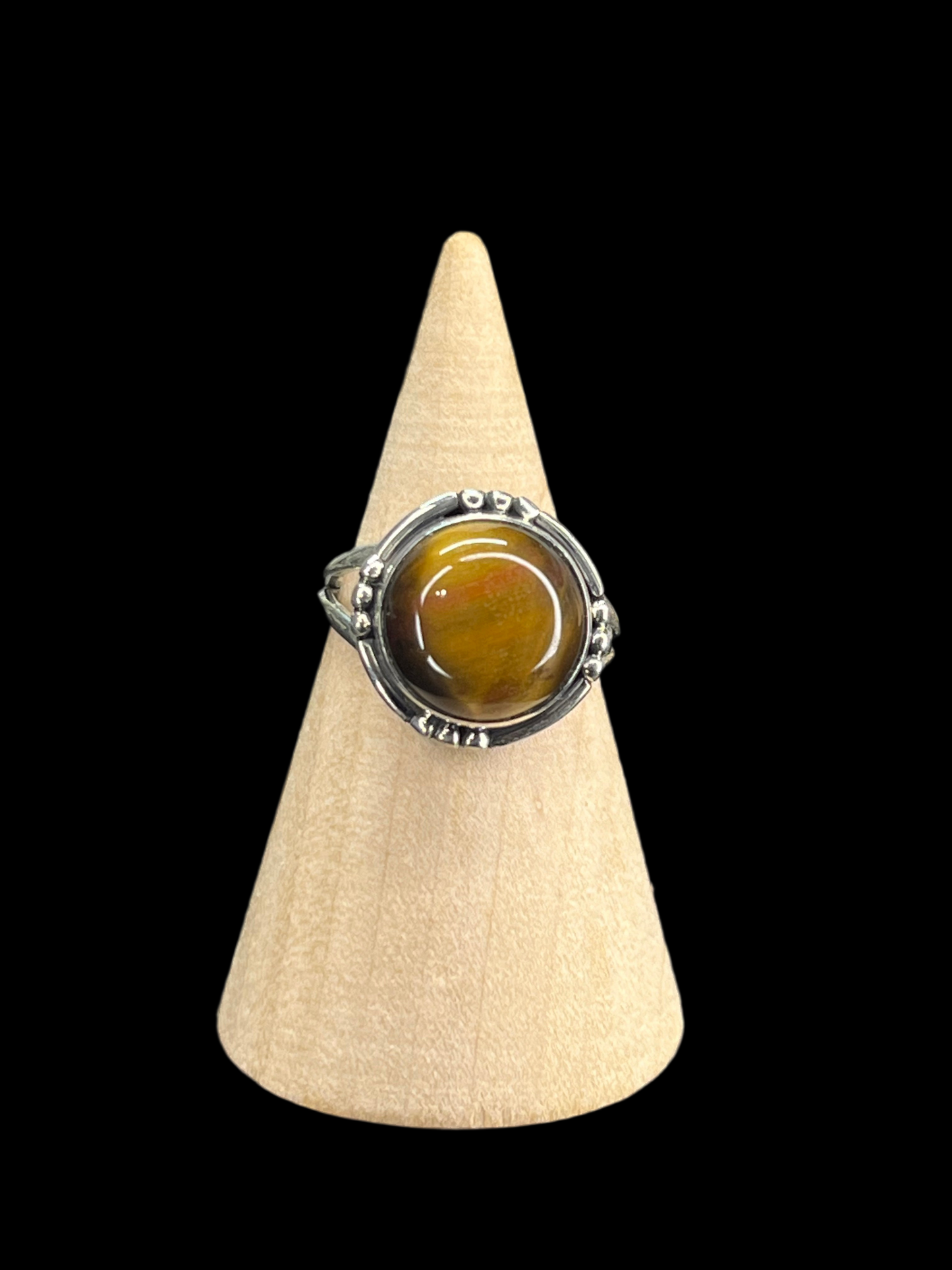 Tiger Eye Sterling Silver Rings