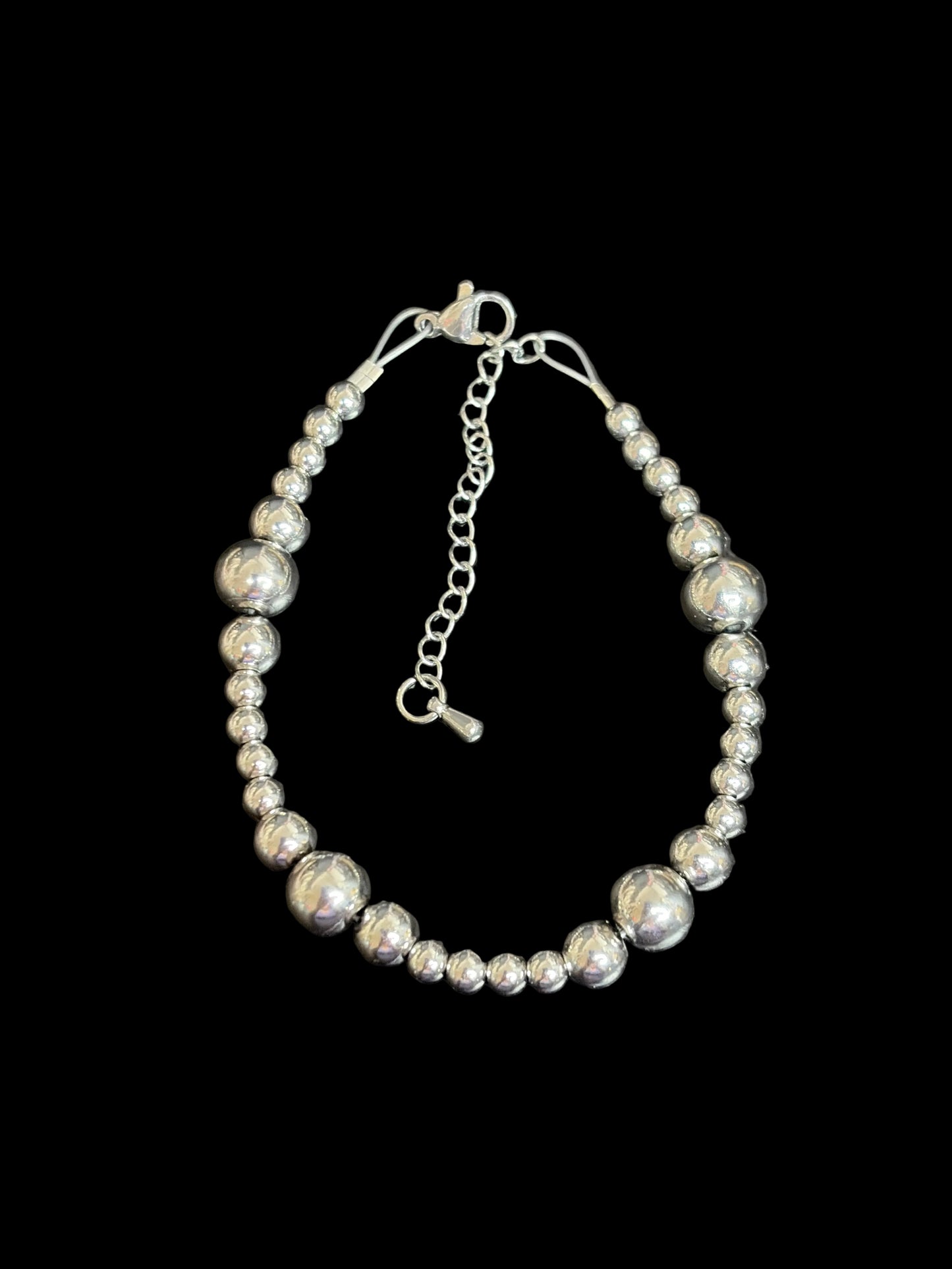 Graduated Stainless Bracelet (4mm,6mm,8mm)