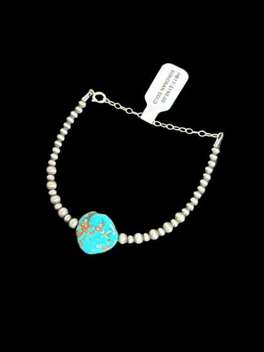 Sonoran Gold Turquoise & Desert Pearl Bracelet
