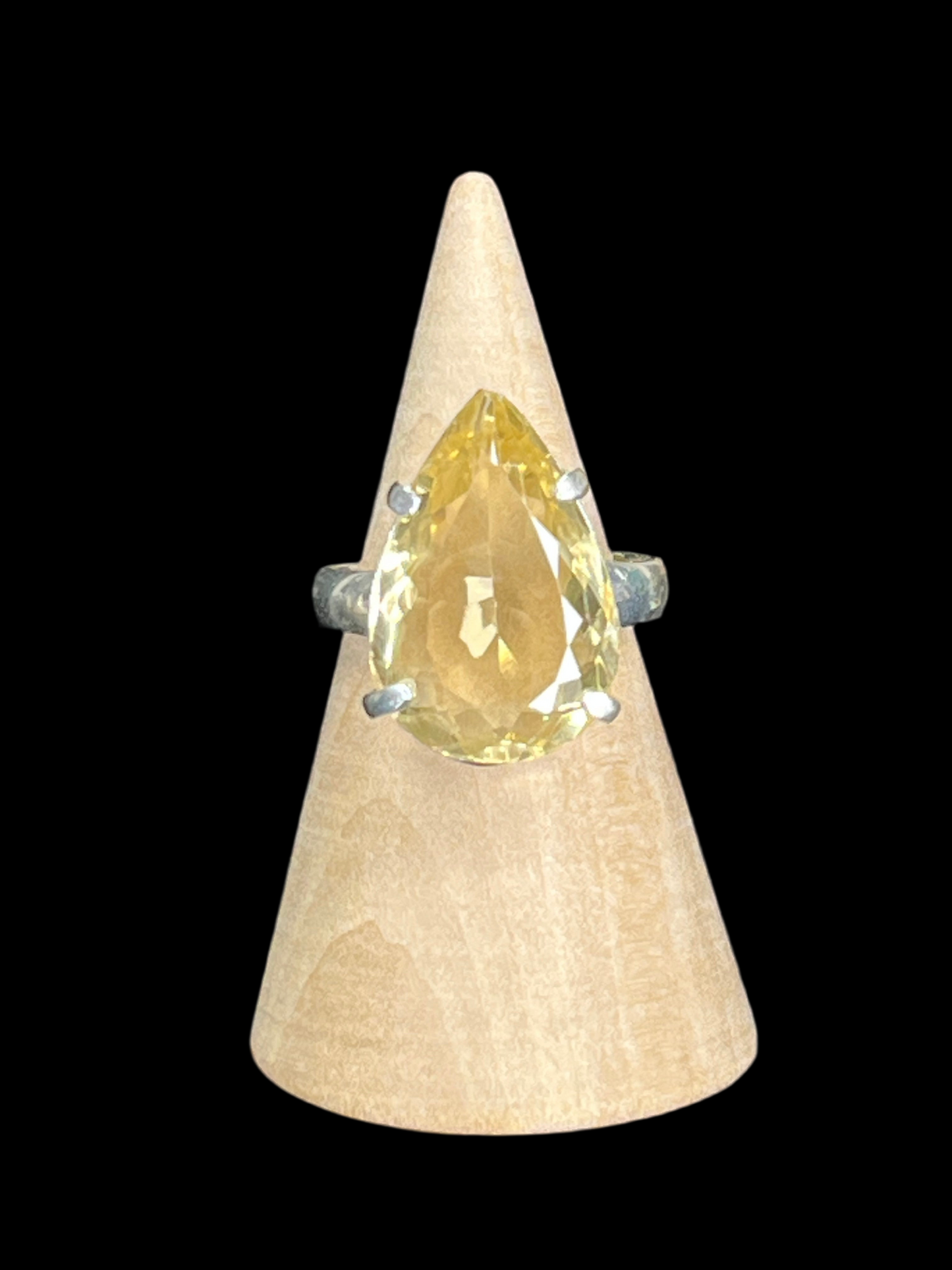High Grade Citrine Sterling Silver Rings