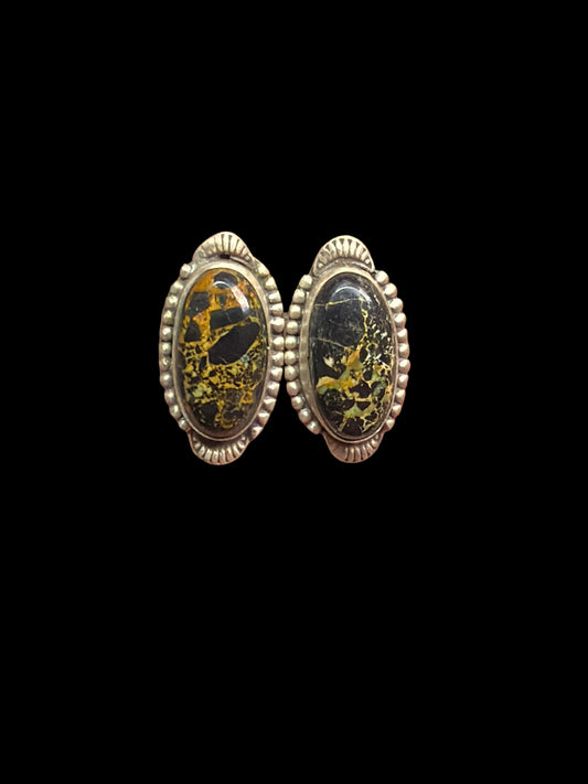 Blackjack Turquoise Earrings