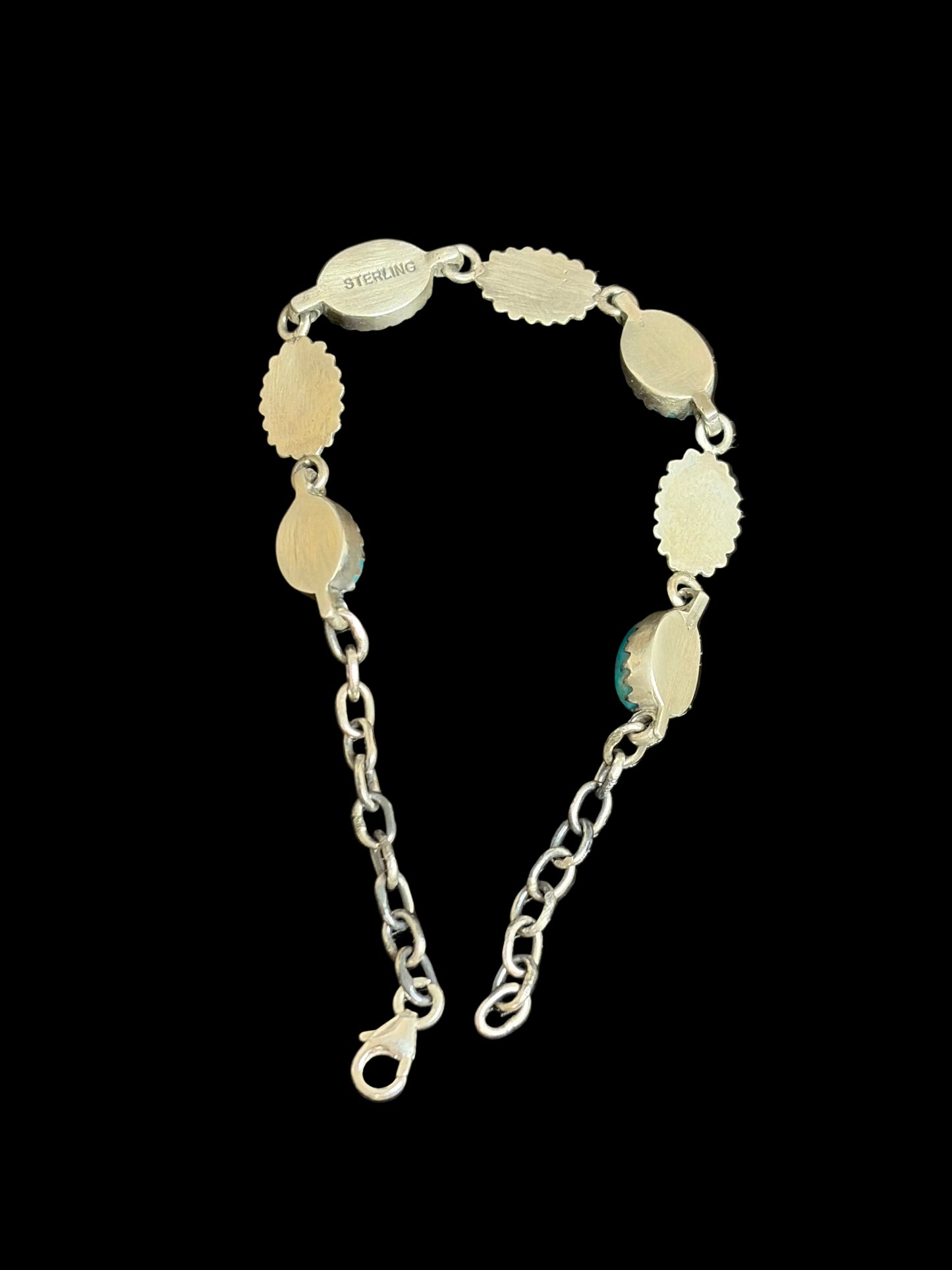 Handcrafted Sonoran Turquoise & Concho Bracelet