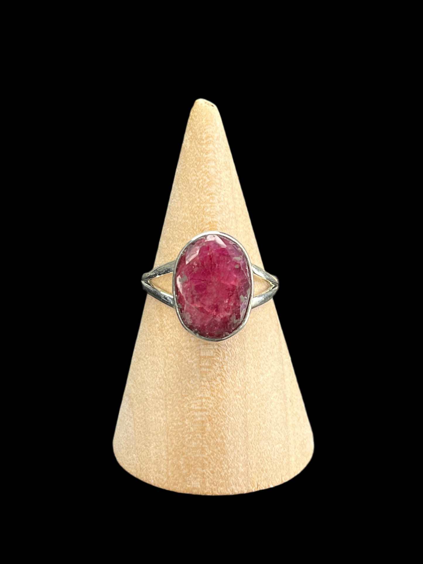 Semi-Precious Stone Sterling Silver Rings