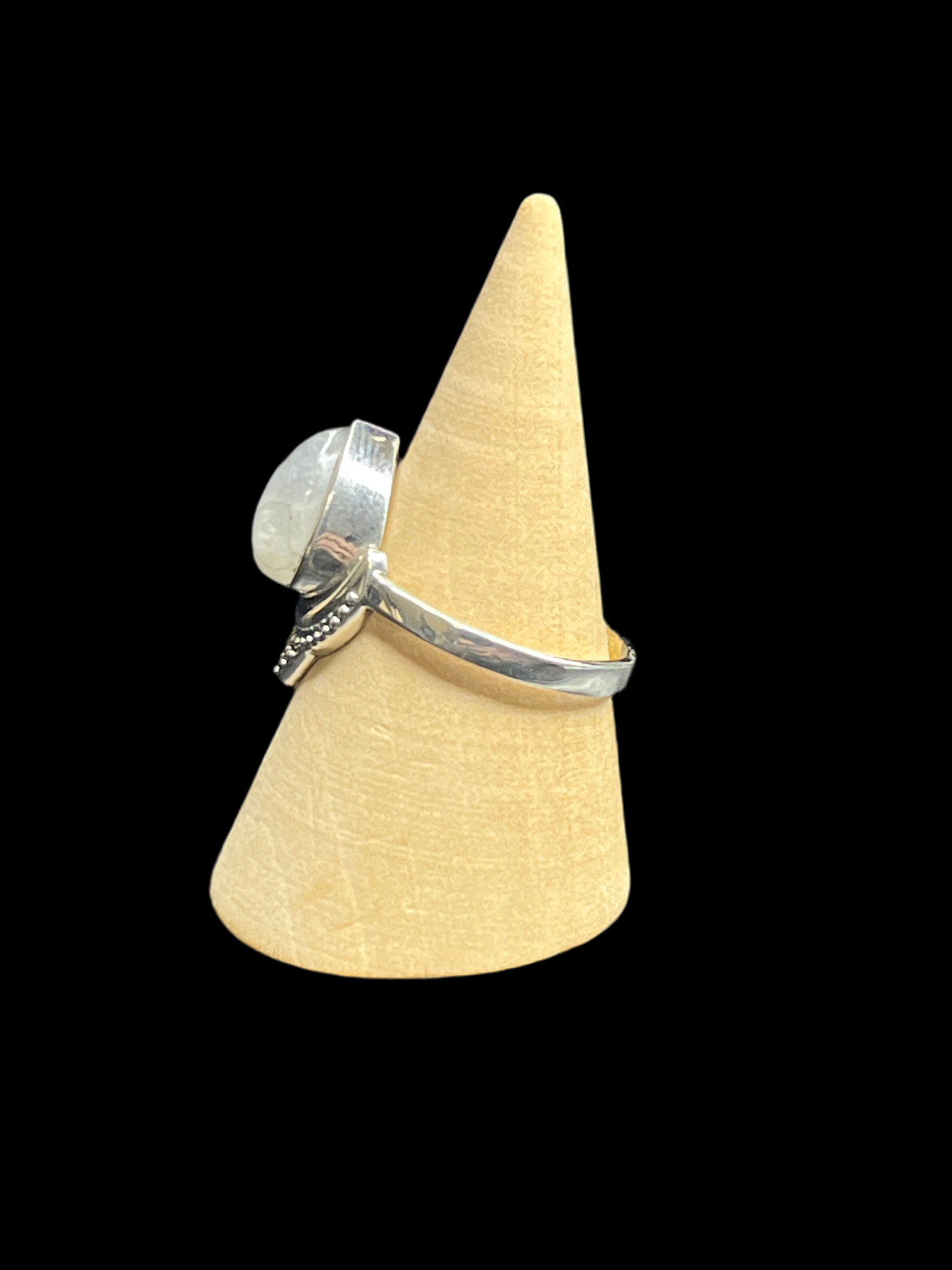 Rainbow Moonstone Rings