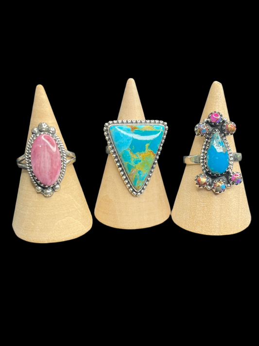 Southwest Sterling Silver Rings