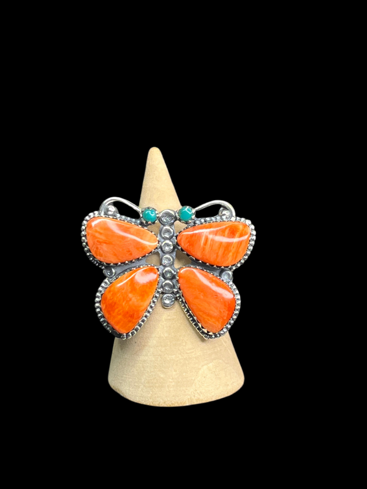 Handcrafted Butterfly Rings