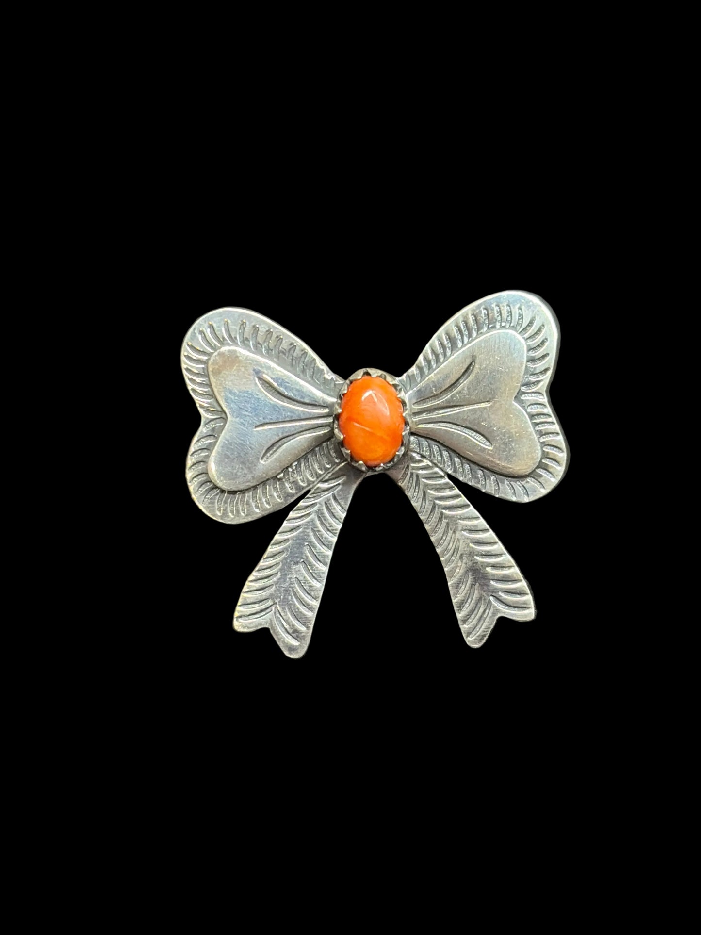 Handcrafted Natural Stone Bow Rings