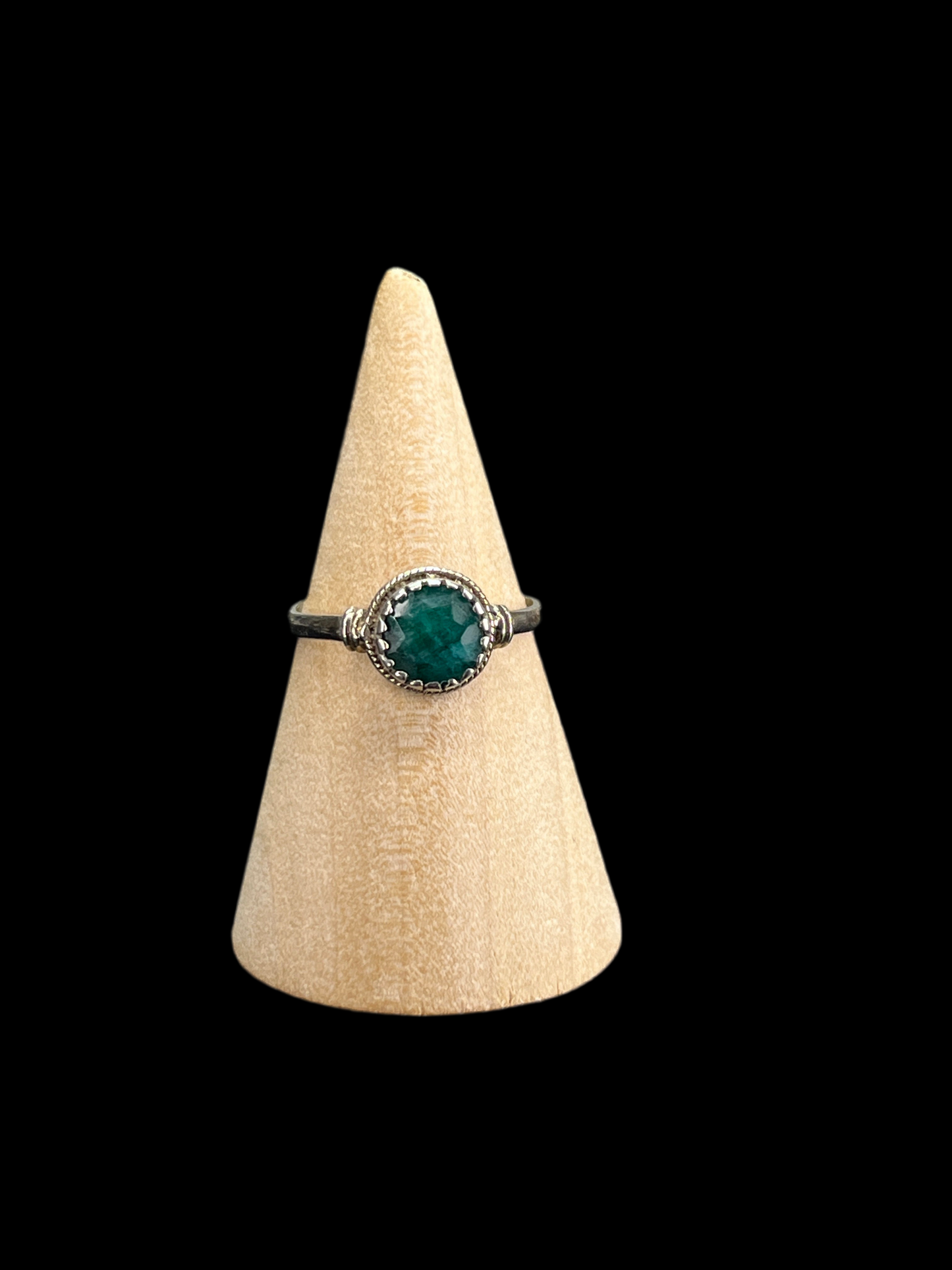 Semi-Precious Stone Sterling Silver Rings