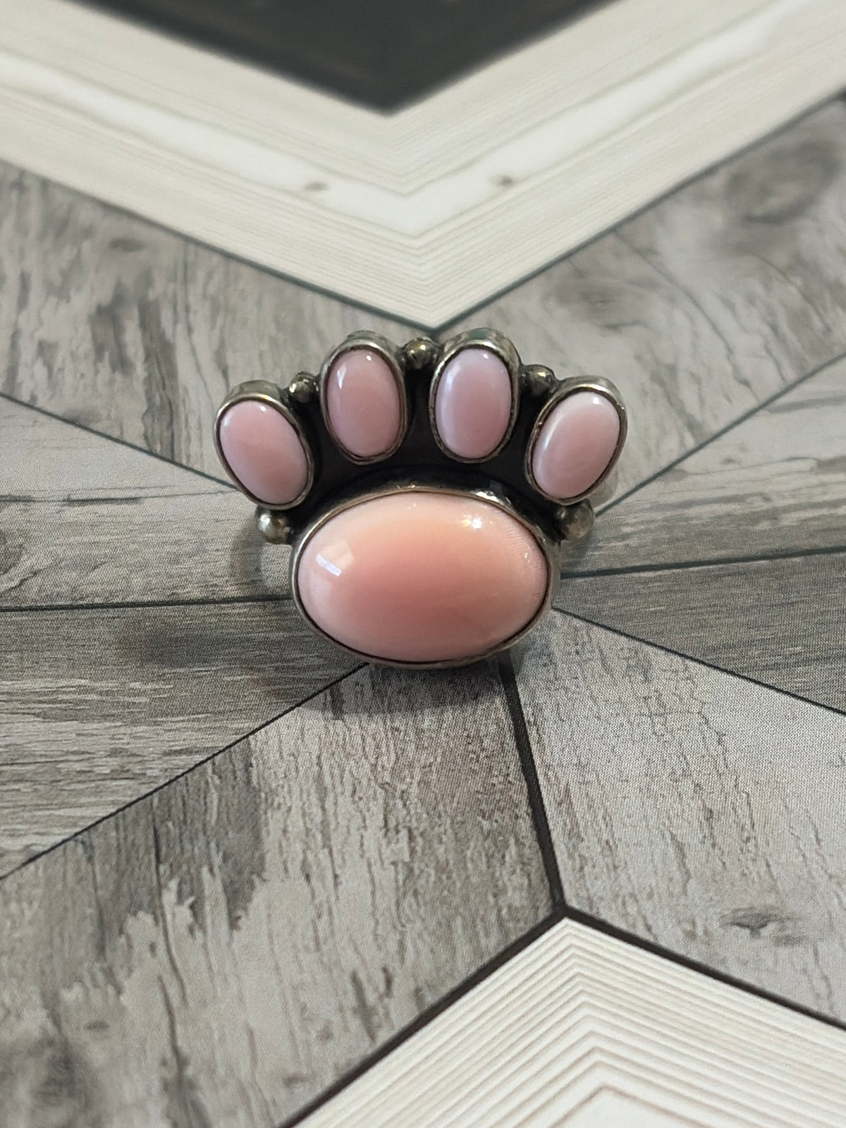 Handcrafted Paw Ring - Adjustable