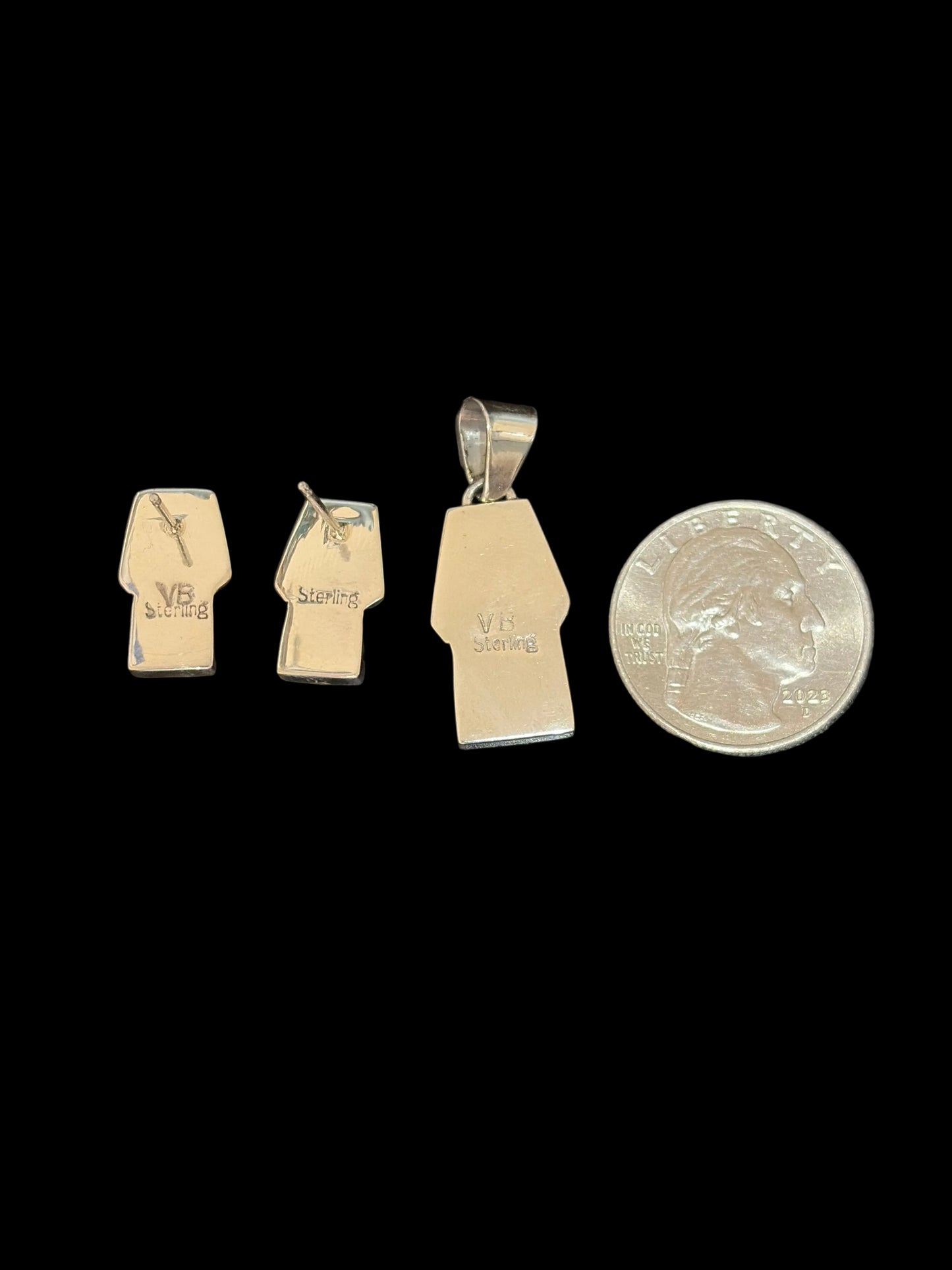Black Onyx Inlay Set