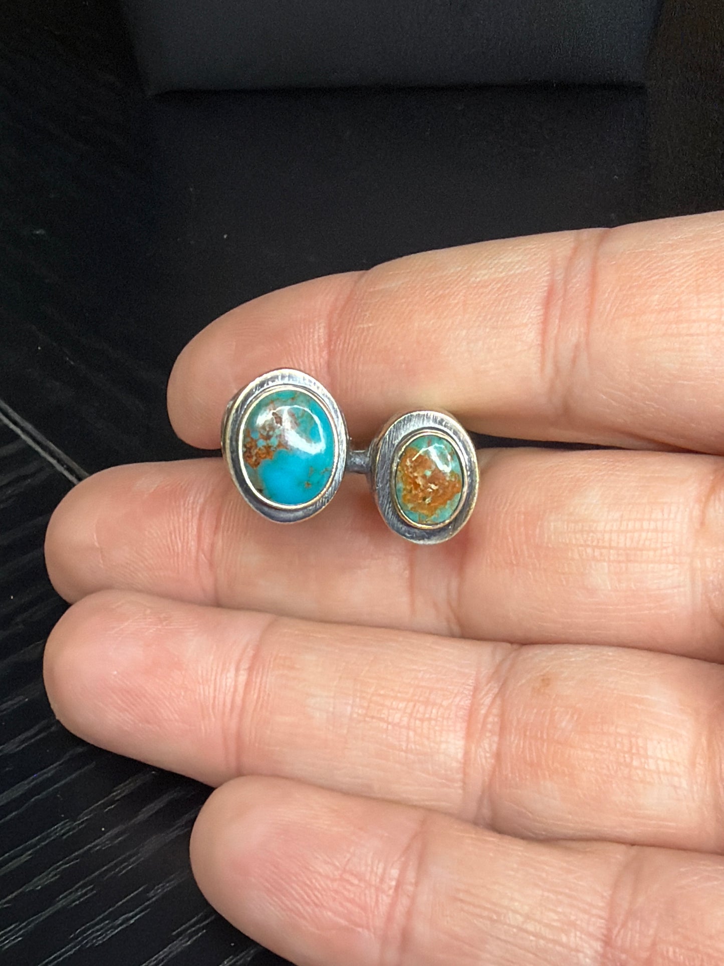 Intricate Handcrafted Turquoise Rings