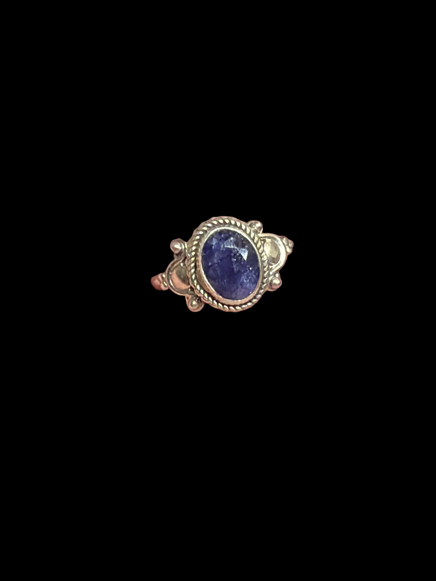 Semi-Precious Stone Sterling Silver Rings
