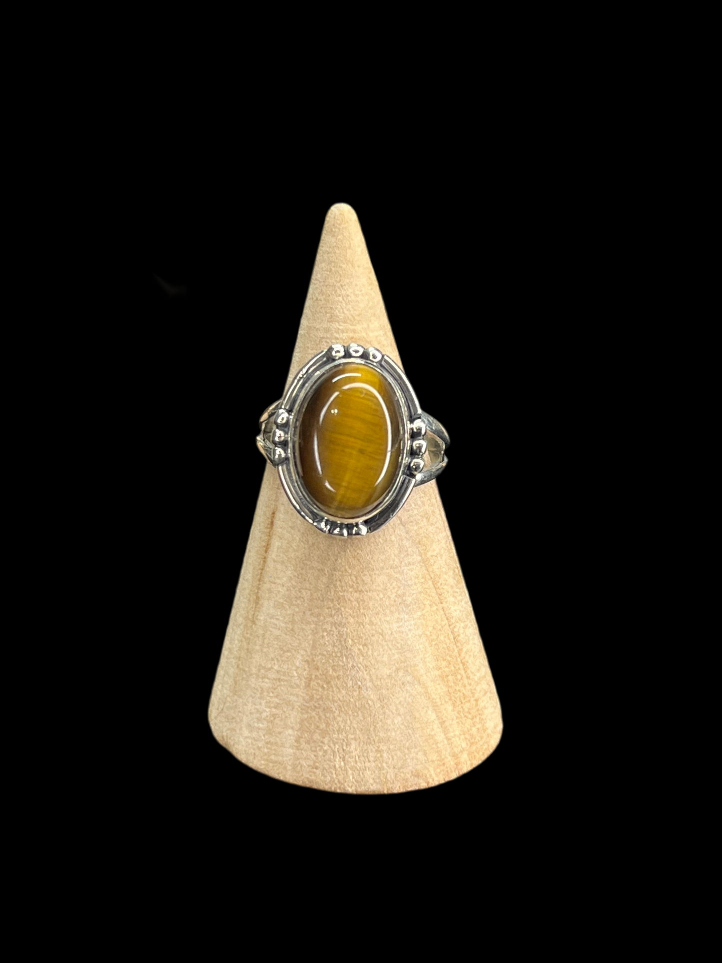 Tiger Eye Sterling Silver Rings