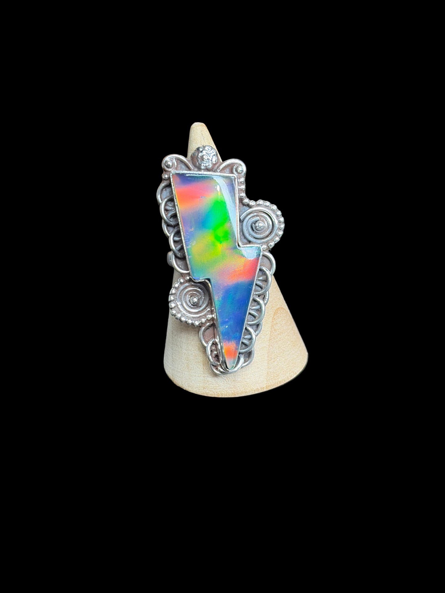 Aurora Bolt Rings
