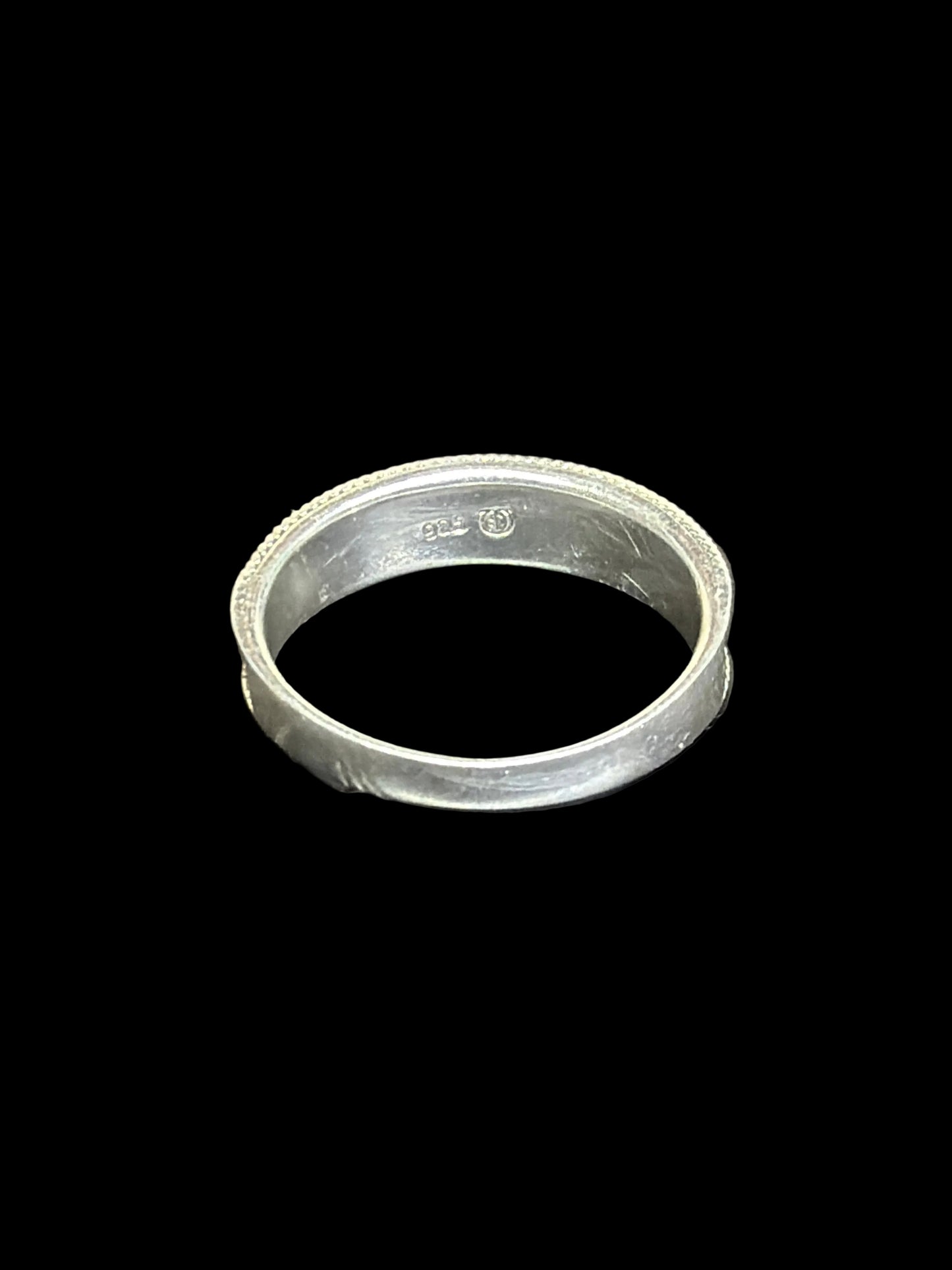 Multi-Turquoise Band Ring - size 8.5