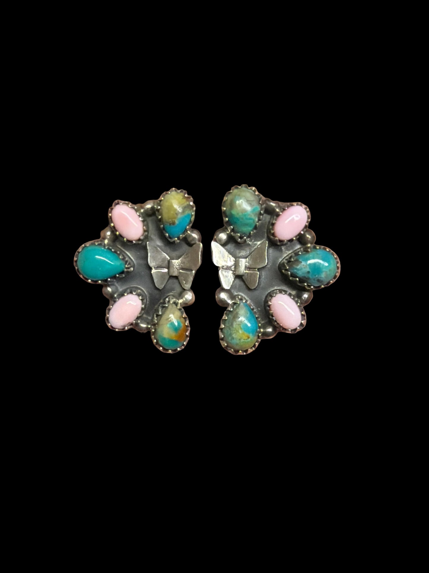 The Butterfly Season Half Cluster Earrings