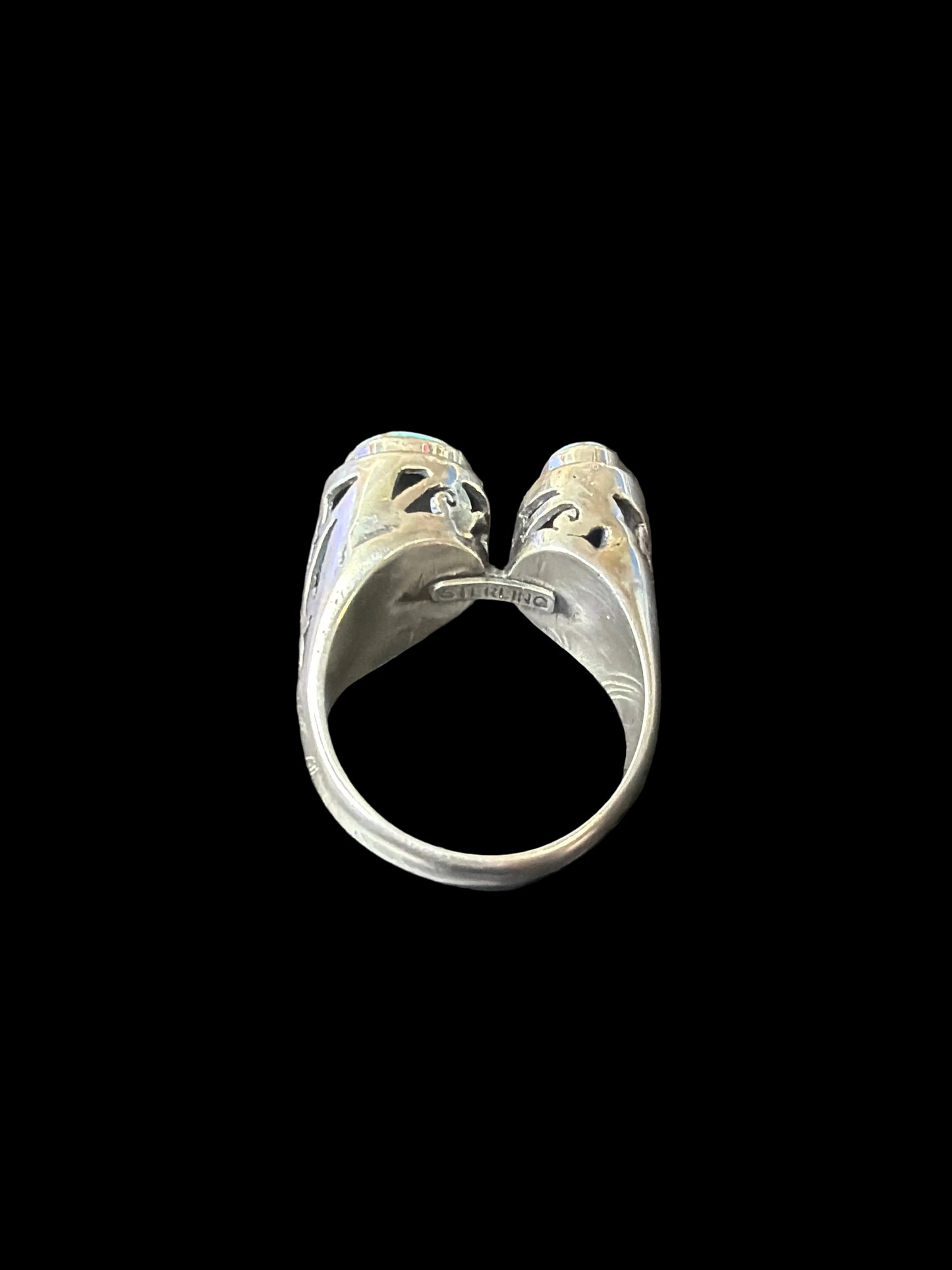 Intricate Handcrafted Mine 8 Ring - size 8.5