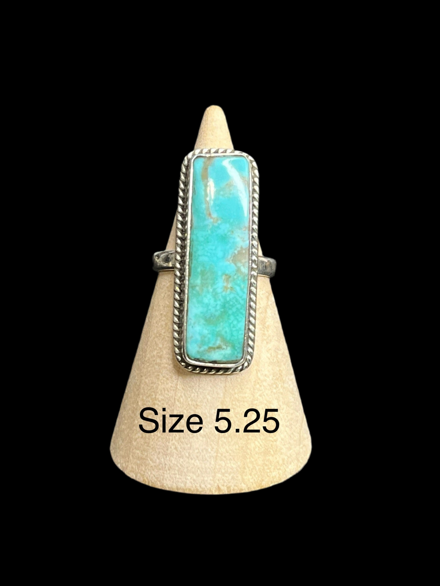Arizona Turquoise Bar Rings - sizes 5-12