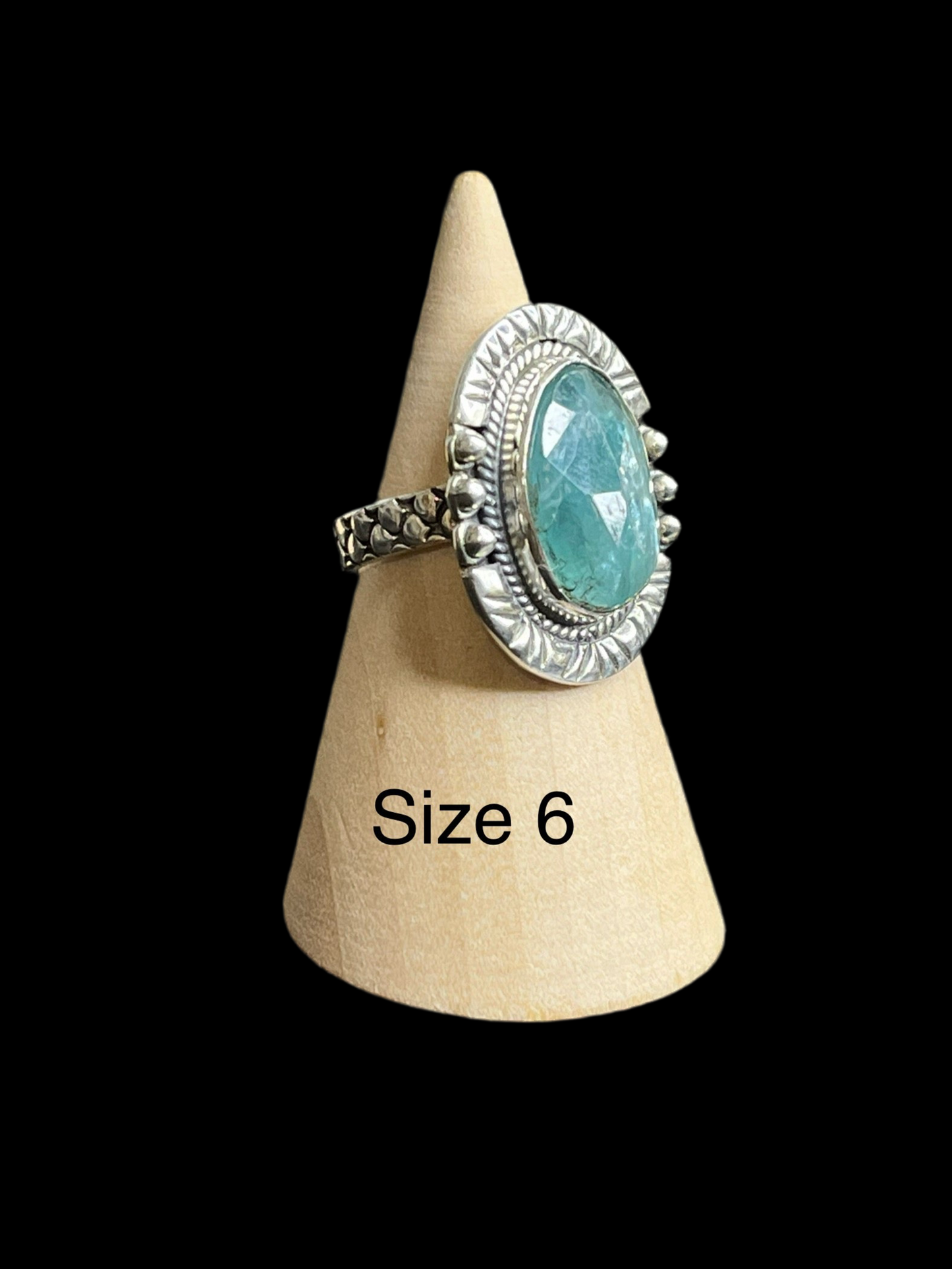 Mermaid Kyanite Rings - sizes 5-12