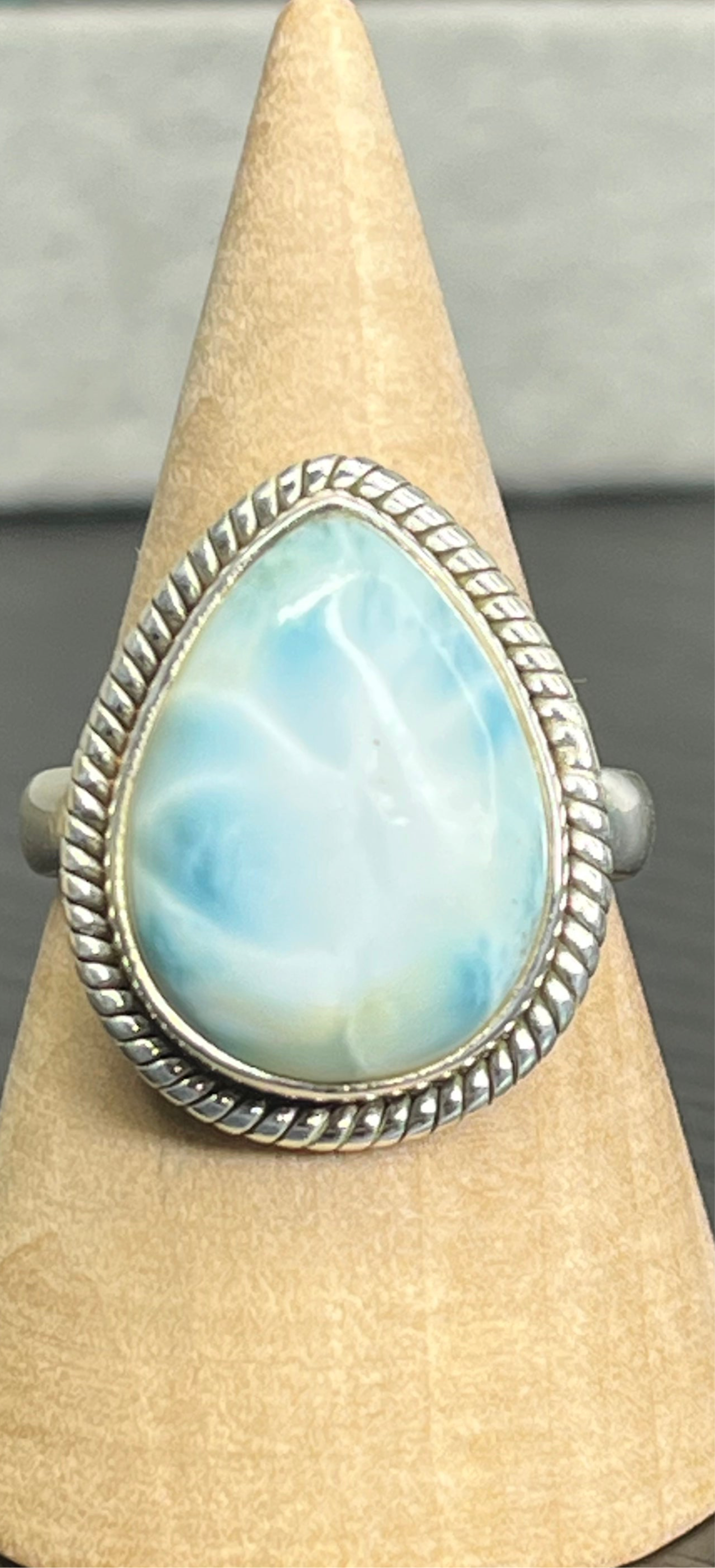 Larimar Statement Rings