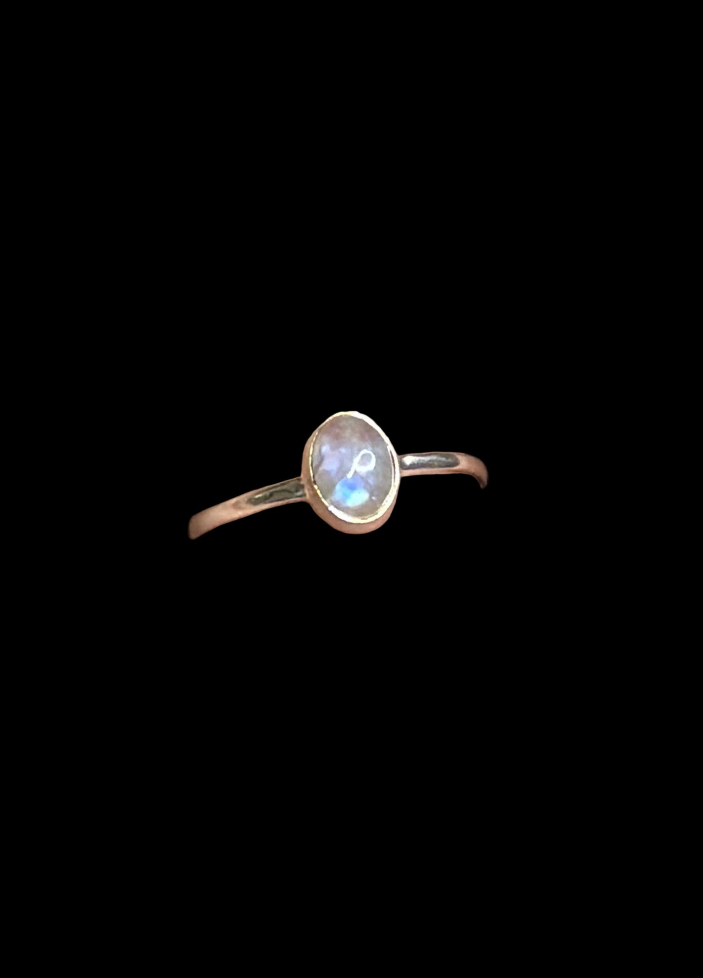 Dainty Gemstone Rings - size 12