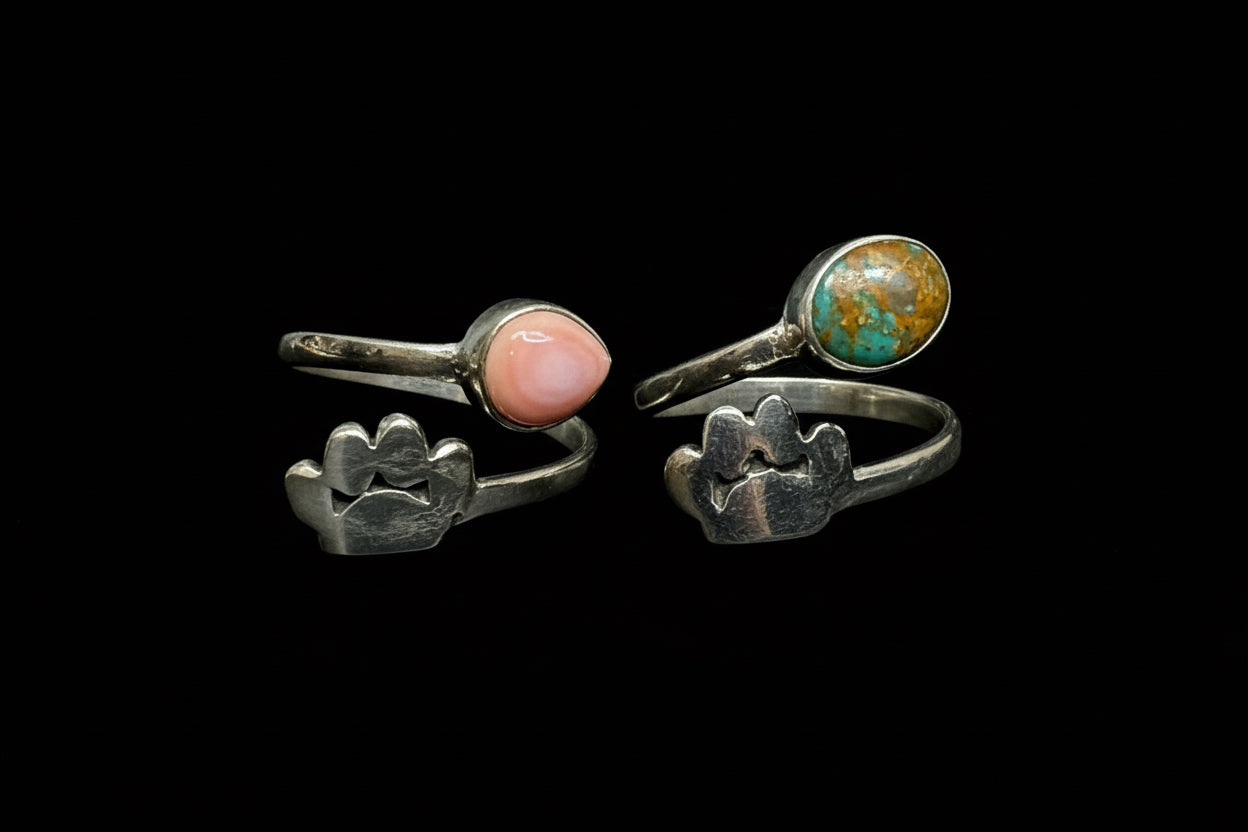 Handcrafted Paw Bypass Rings