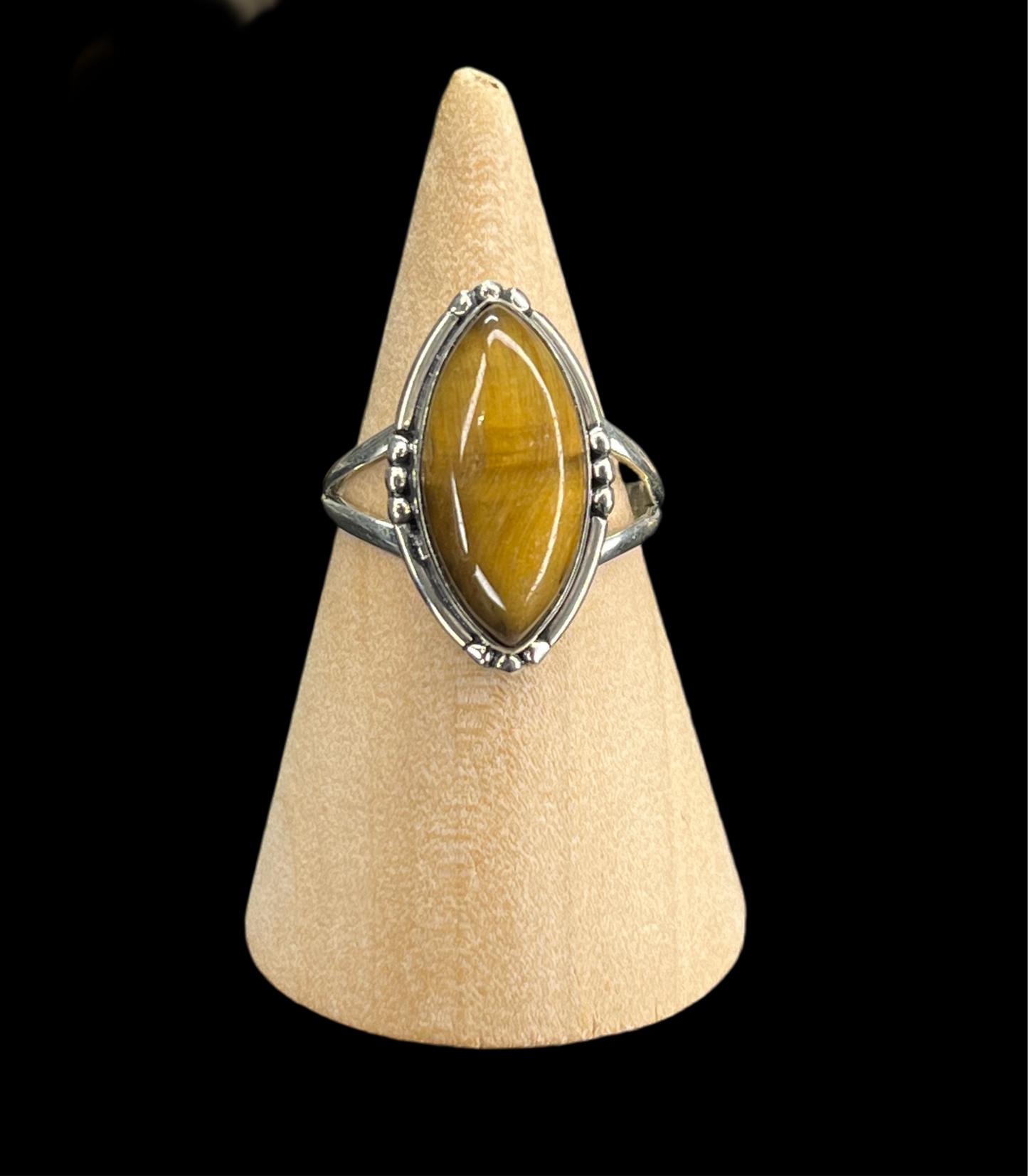 Tiger Eye Sterling Silver Rings