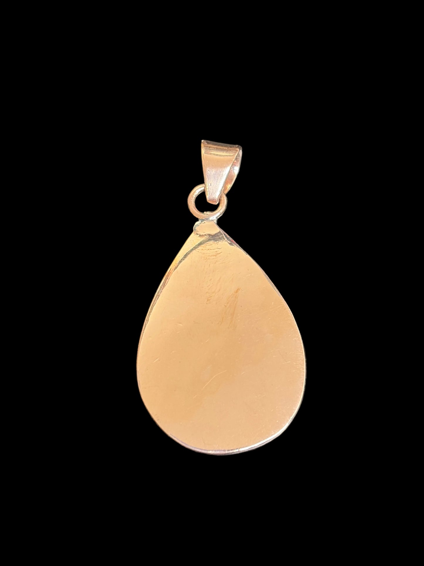 Copper & Honey Dahlia Pendant