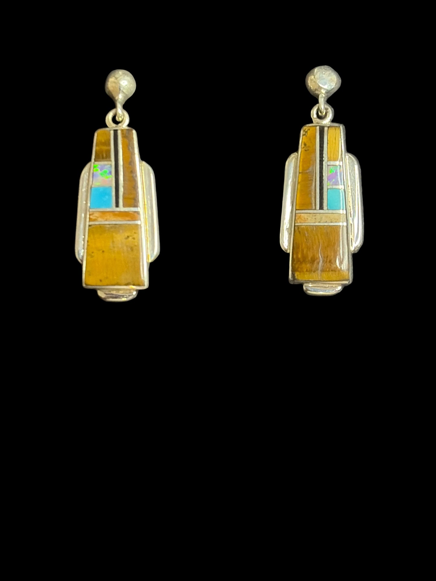 Tiger Eye Inlay Set