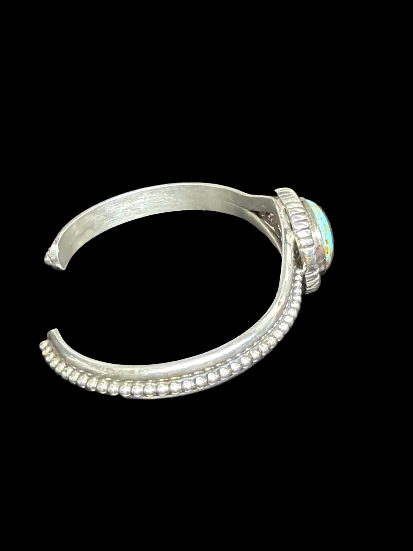 VTG Carol Felley Turquoise Cuff Bracelet