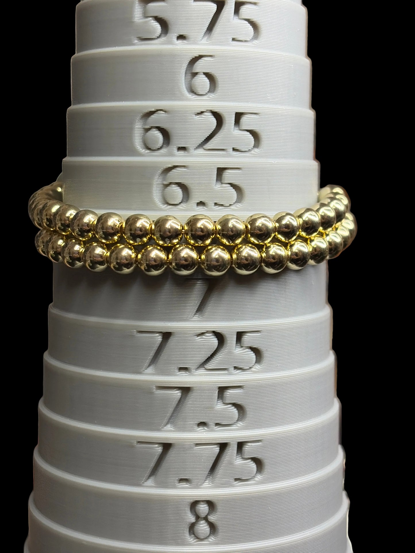 Faceted Jade & Gold Filled Bracelet