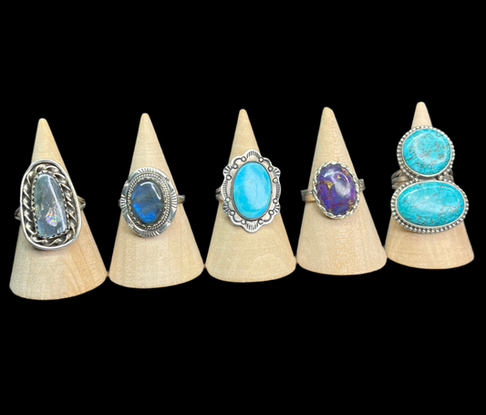 Size 9 Sterling Silver Rings