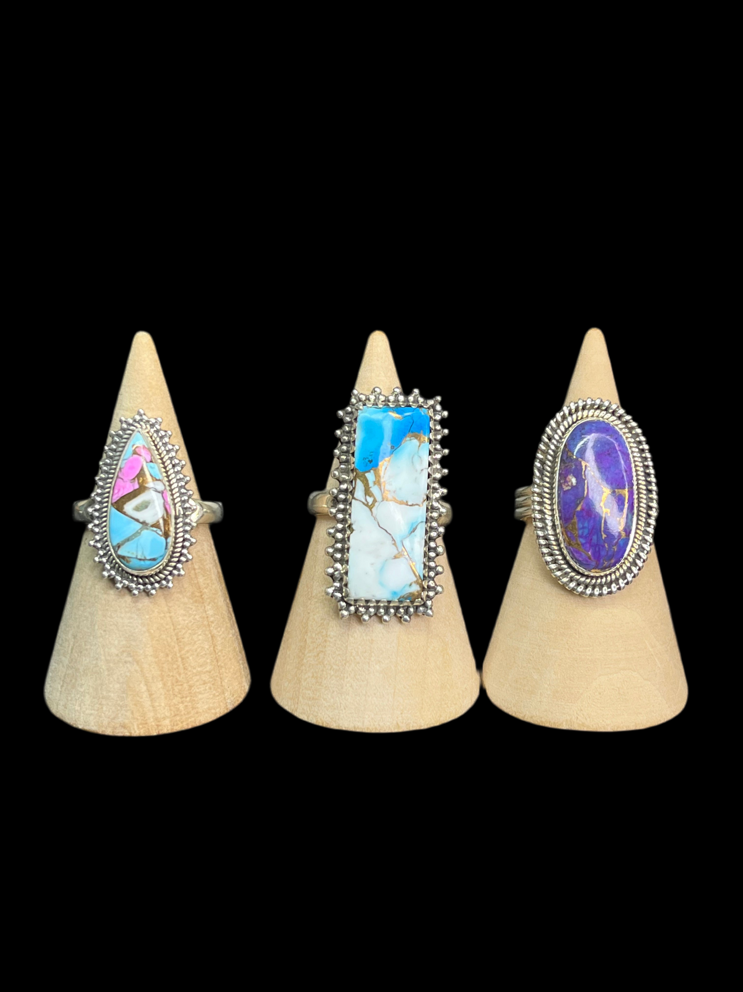 Dahlia Rings - size 8