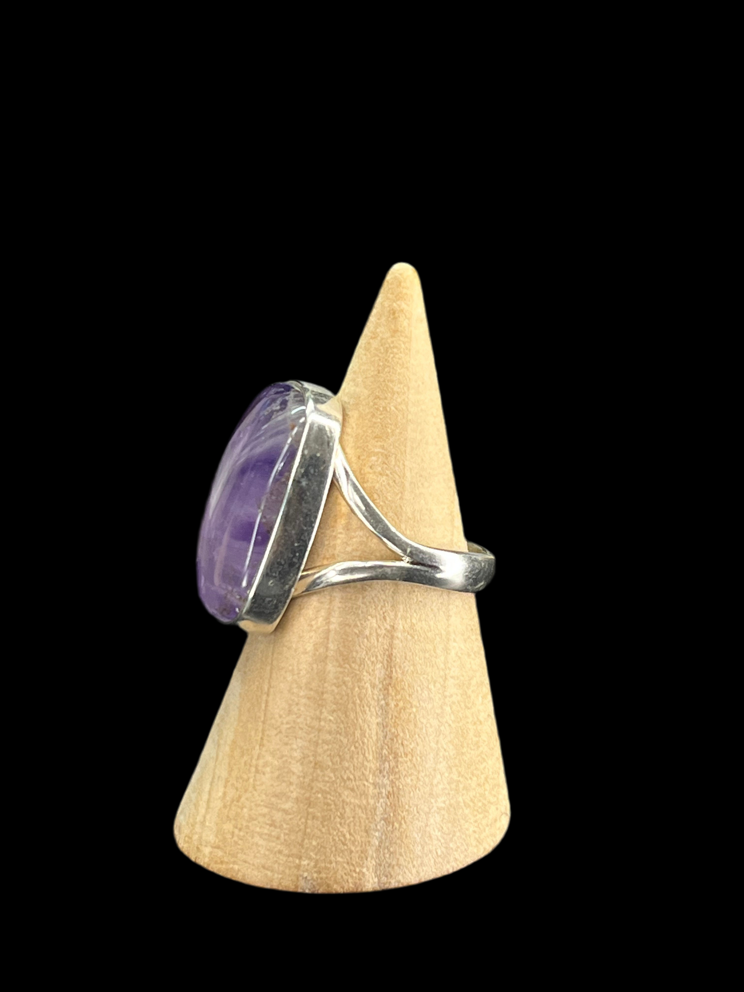 Super Seven Amethyst Ring - size 7