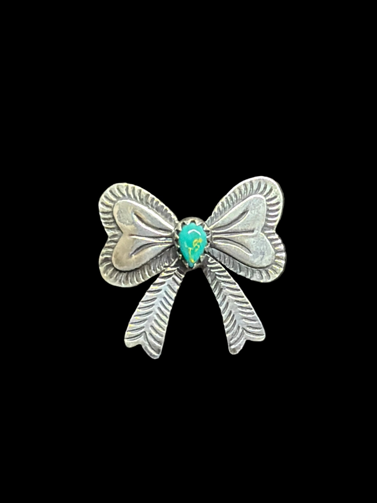 Handcrafted Natural Stone Bow Rings