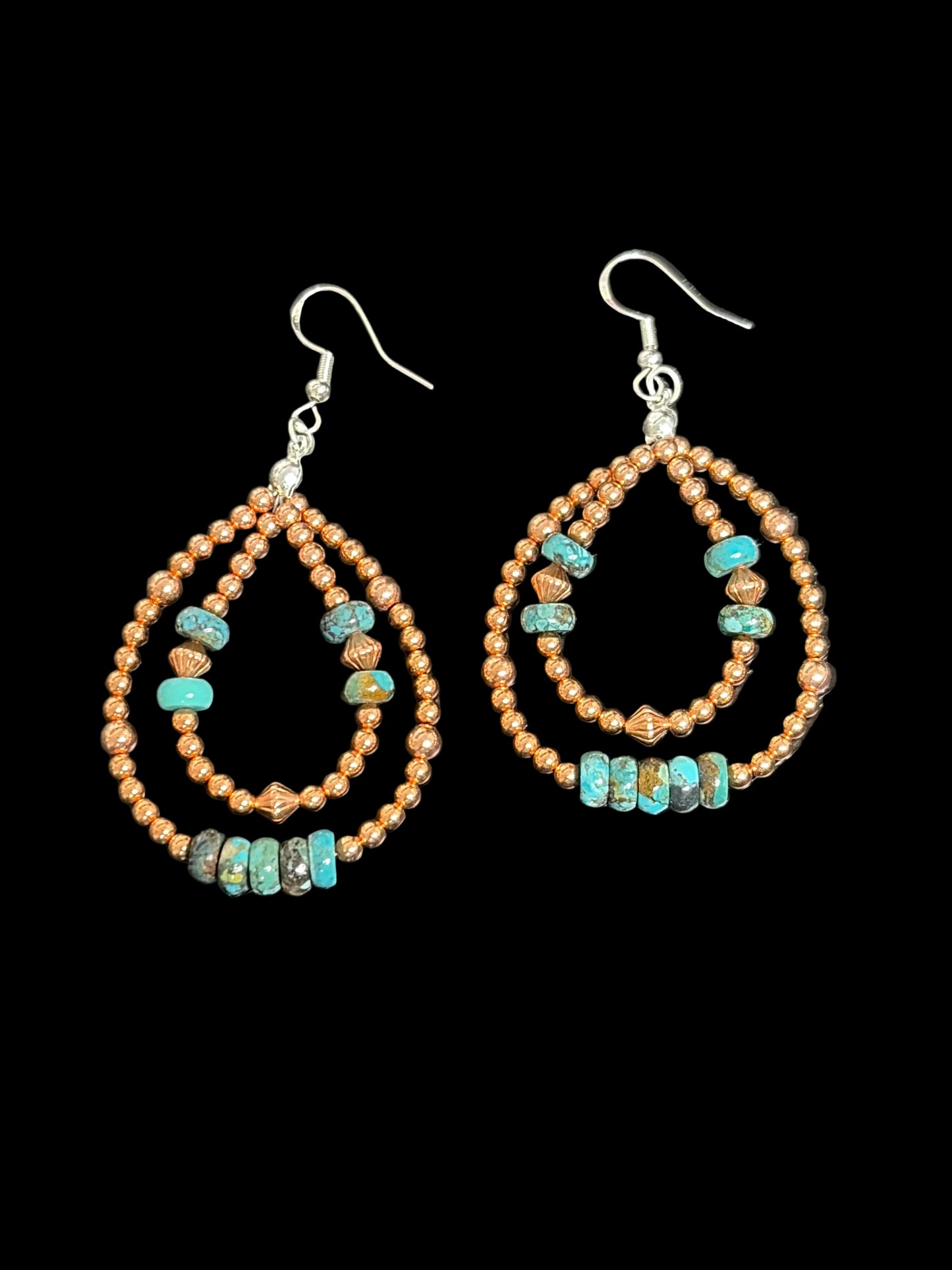Copper & Kingman Double Hoop Earrings