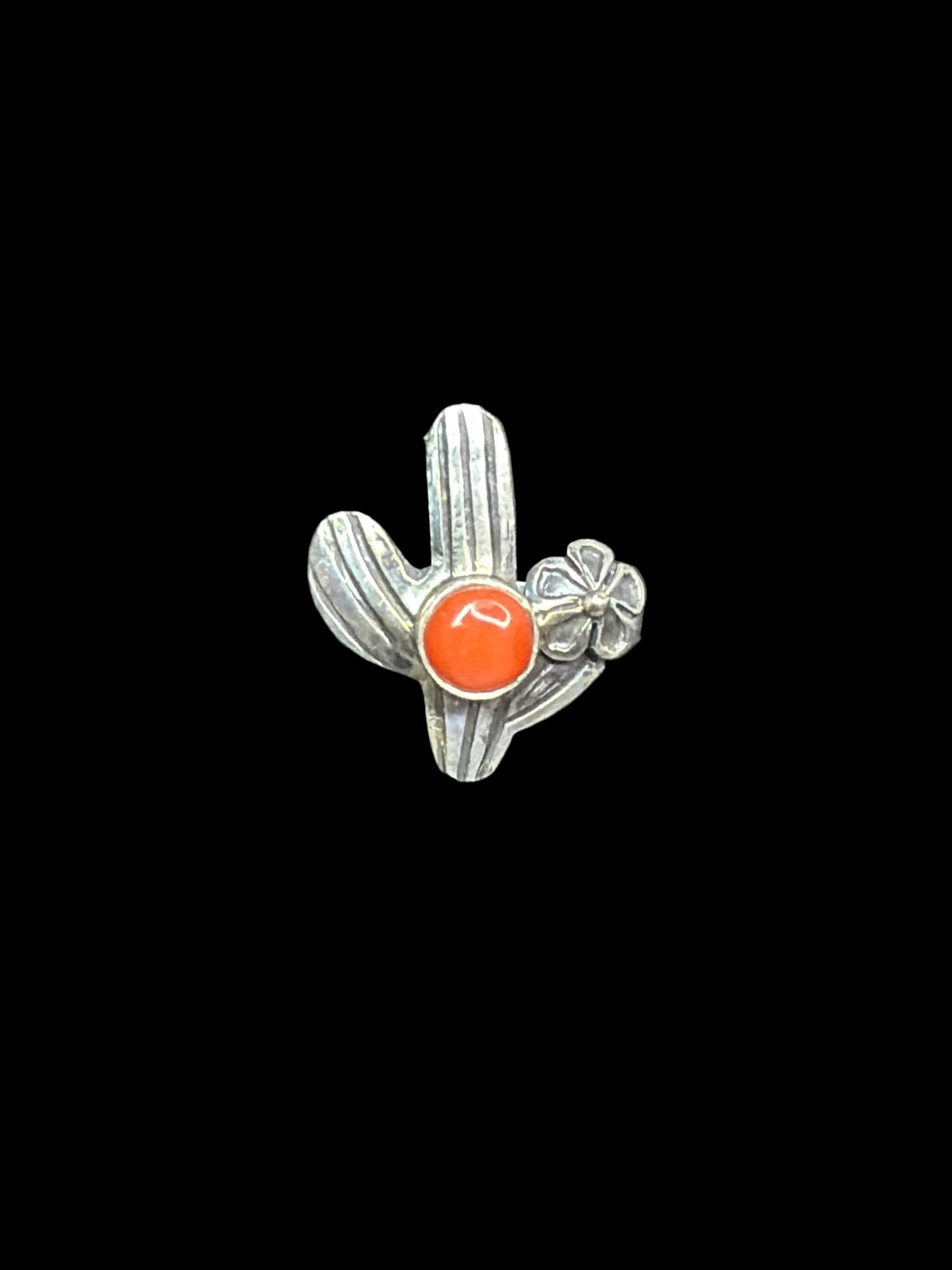 Handcrafted Dainty Saguaro Cactus Rings
