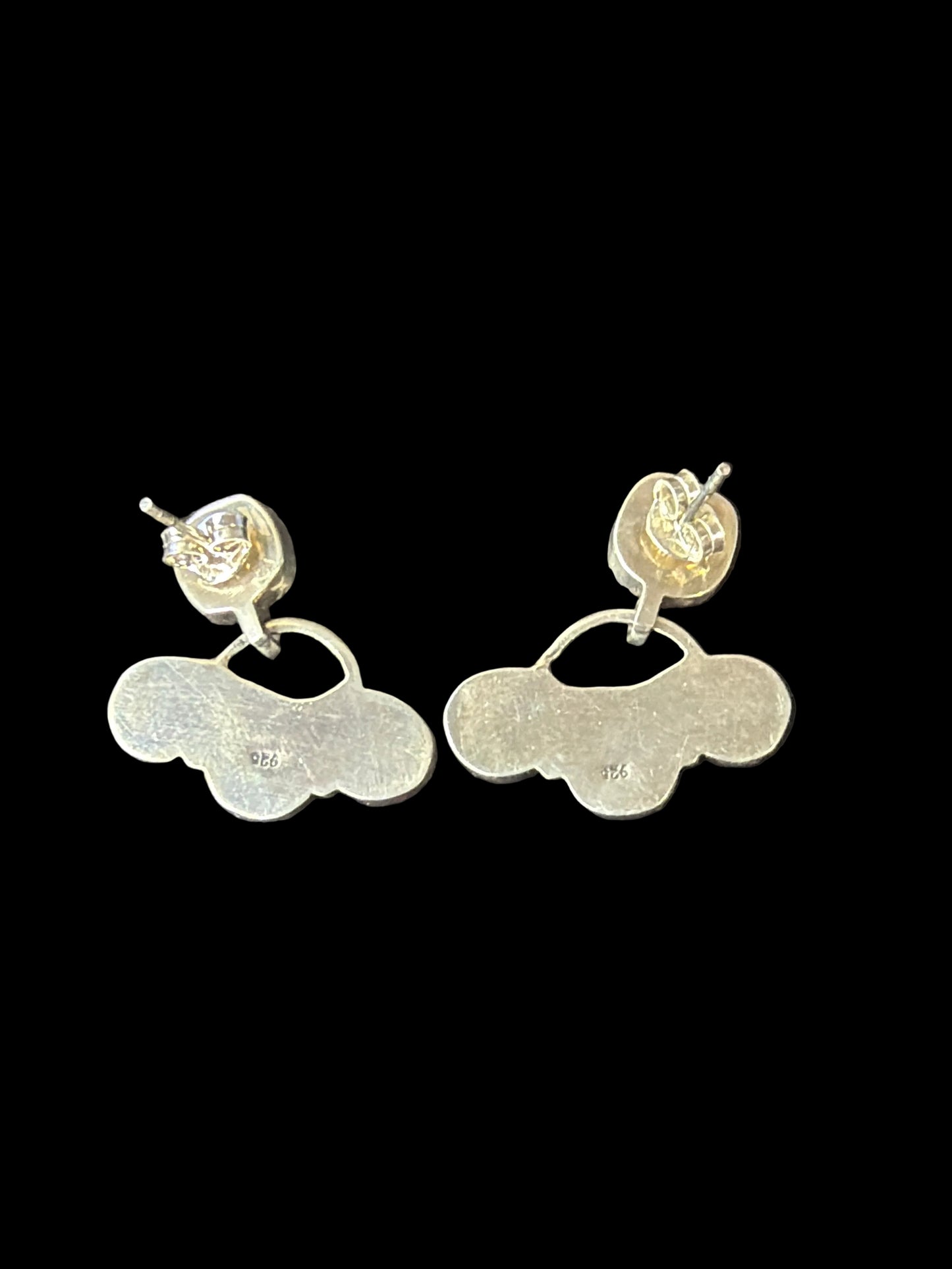 Handcrafted Pink Conch Drop Earrings